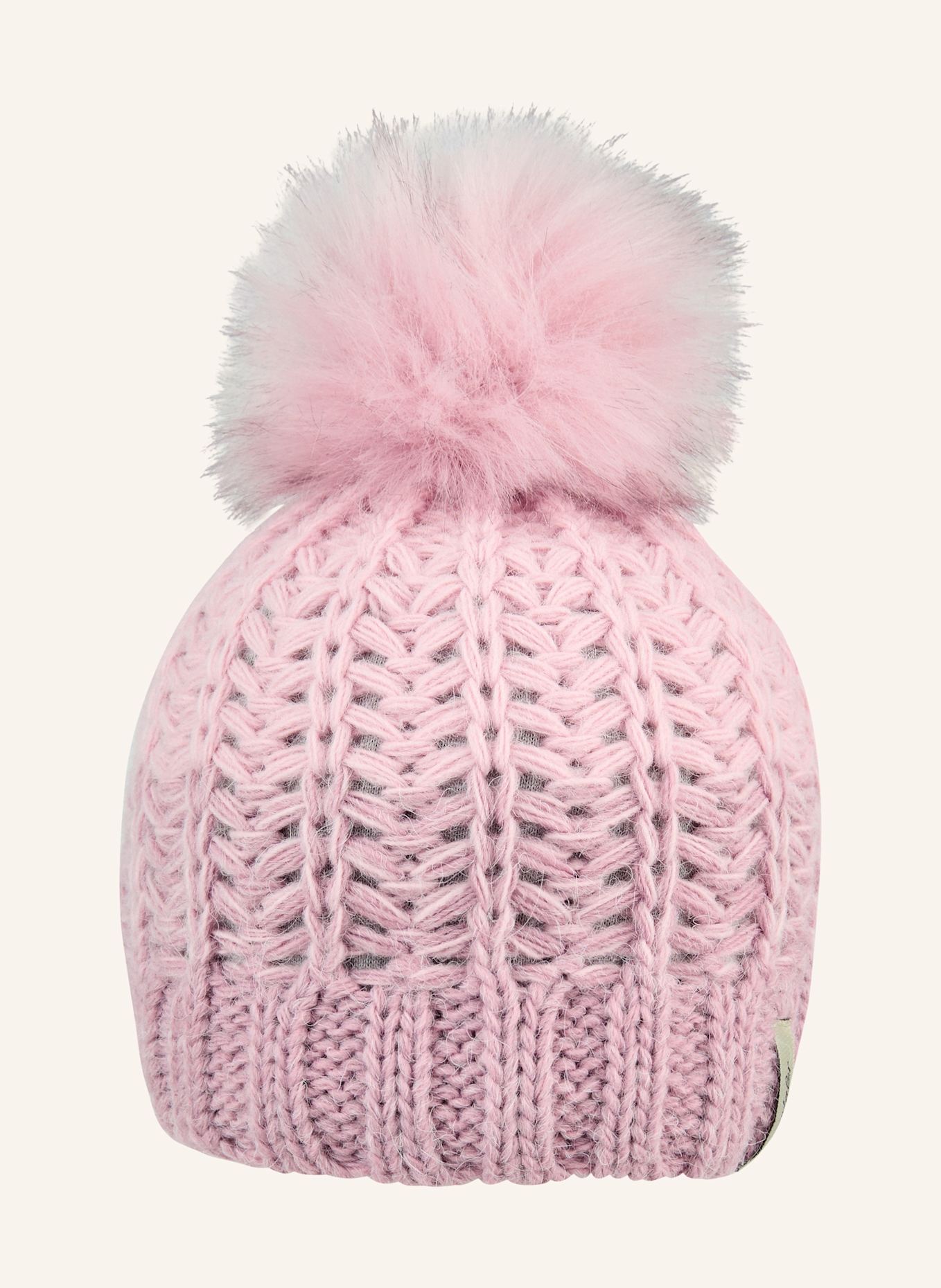 Sterntaler Strickmütze Farbverlauf: ROSA