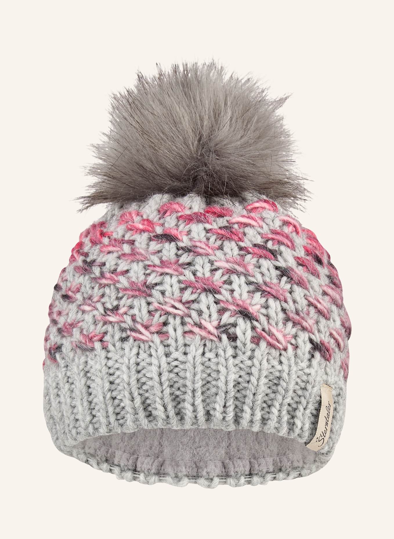 Sterntaler Strickmütze Spezialgarn: SILBER