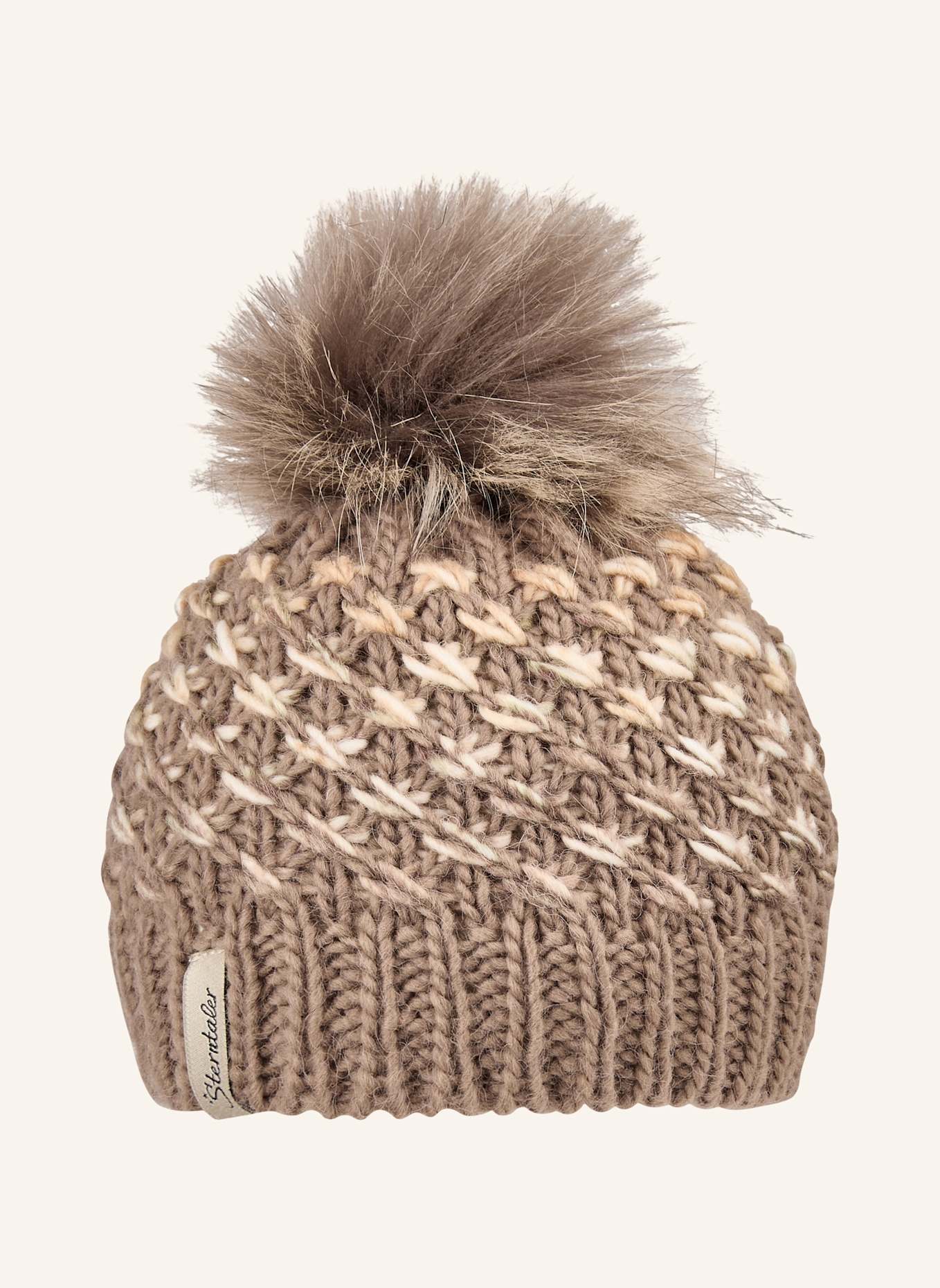 Sterntaler Strickmütze Spezialgarn: BRAUN