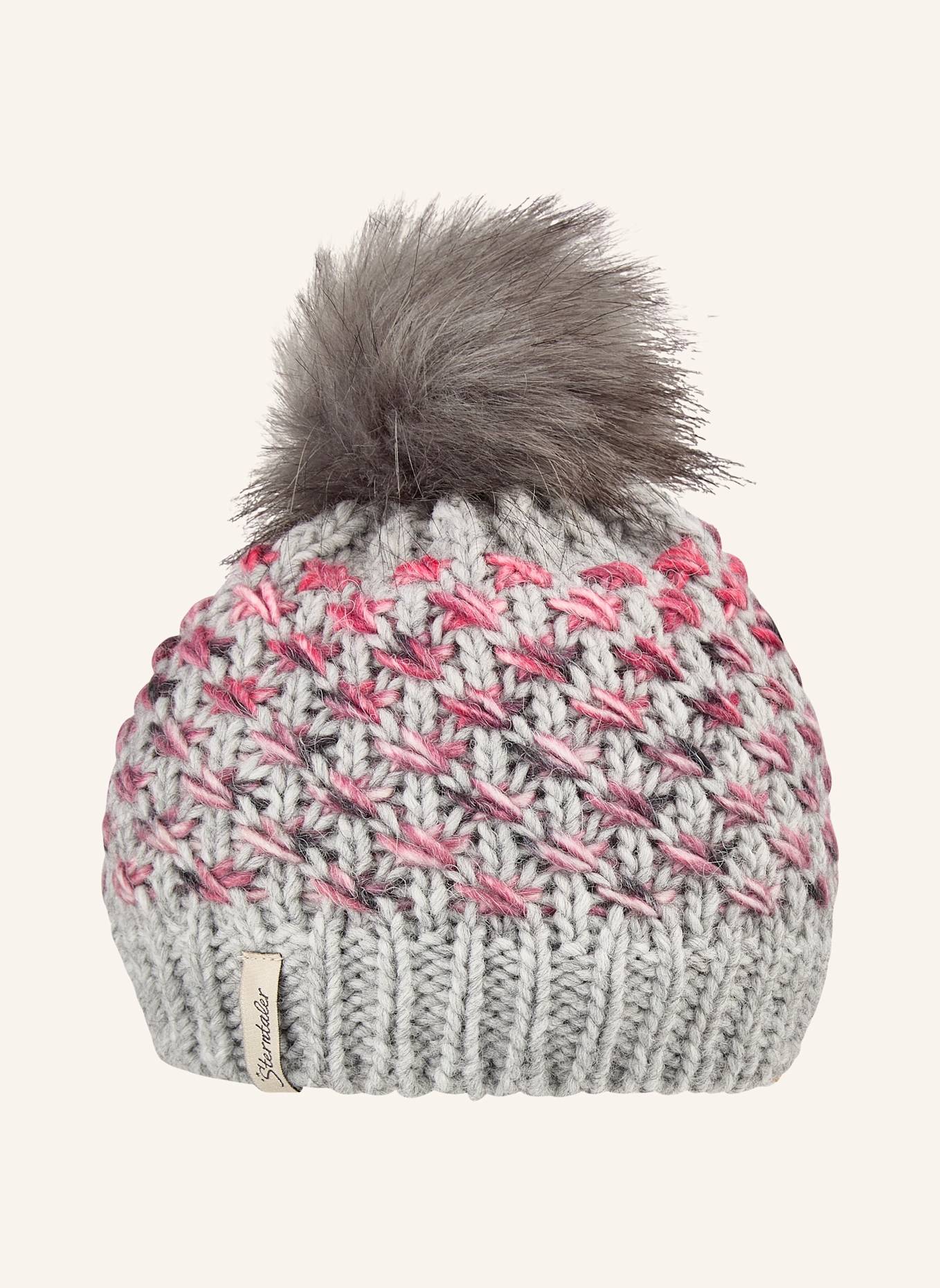 Sterntaler Strickmütze Spezialgarn: SILBER