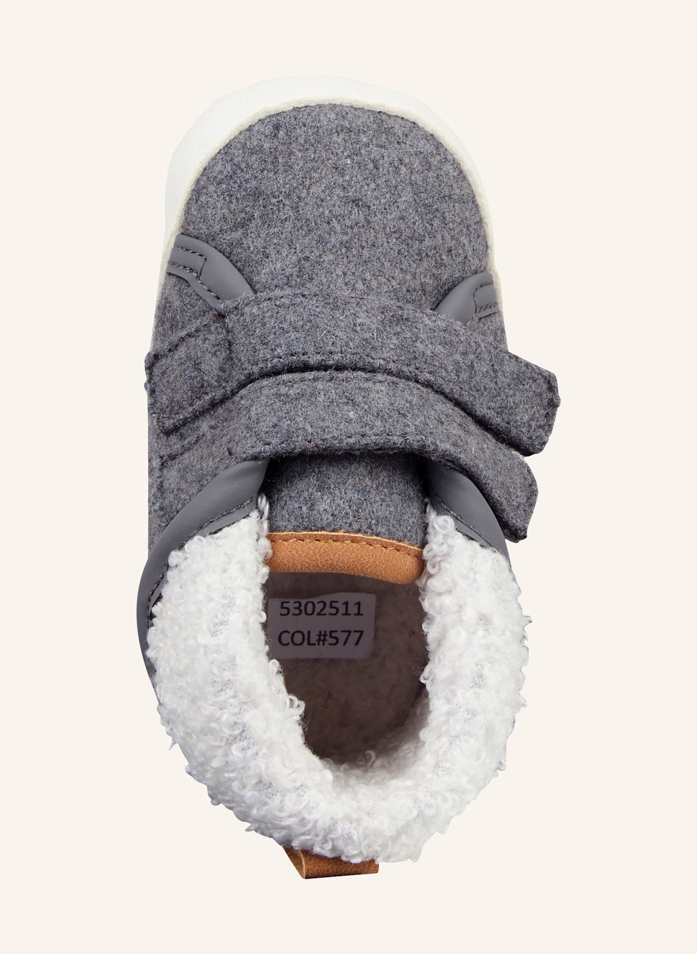 Sterntaler Baby Schuhe Fleece: GRAU