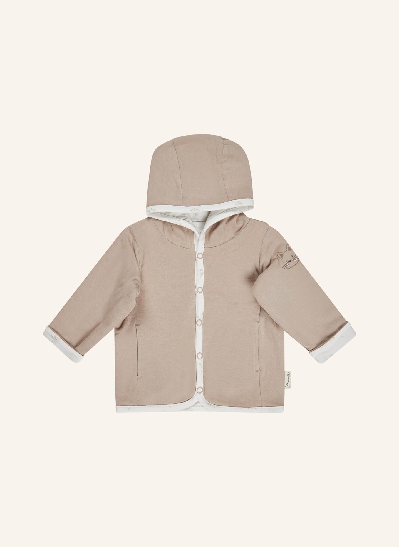 Sterntaler Baby Wendejacke Blumen: ECRU