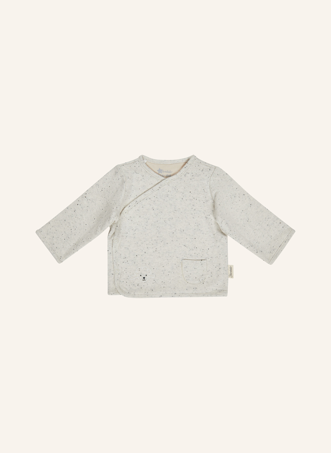 Sterntaler Baby Jacke gesprenkelt: BEIGE