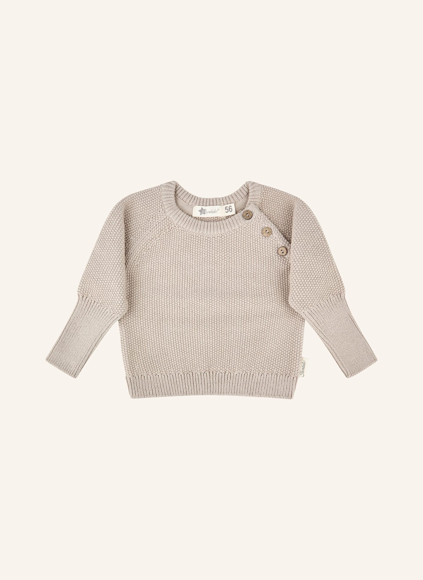 Sterntaler Strickpullover: BEIGE