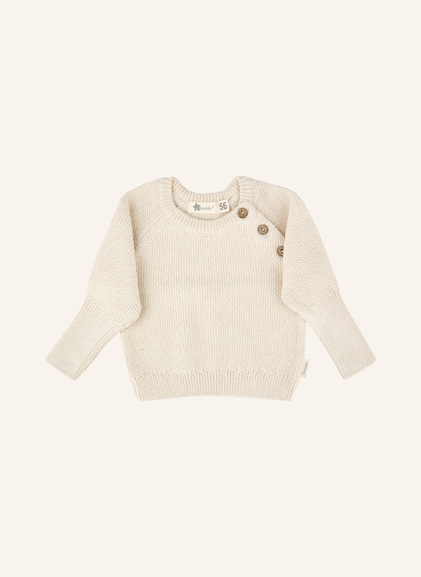 Sterntaler Strickpullover: ECRU