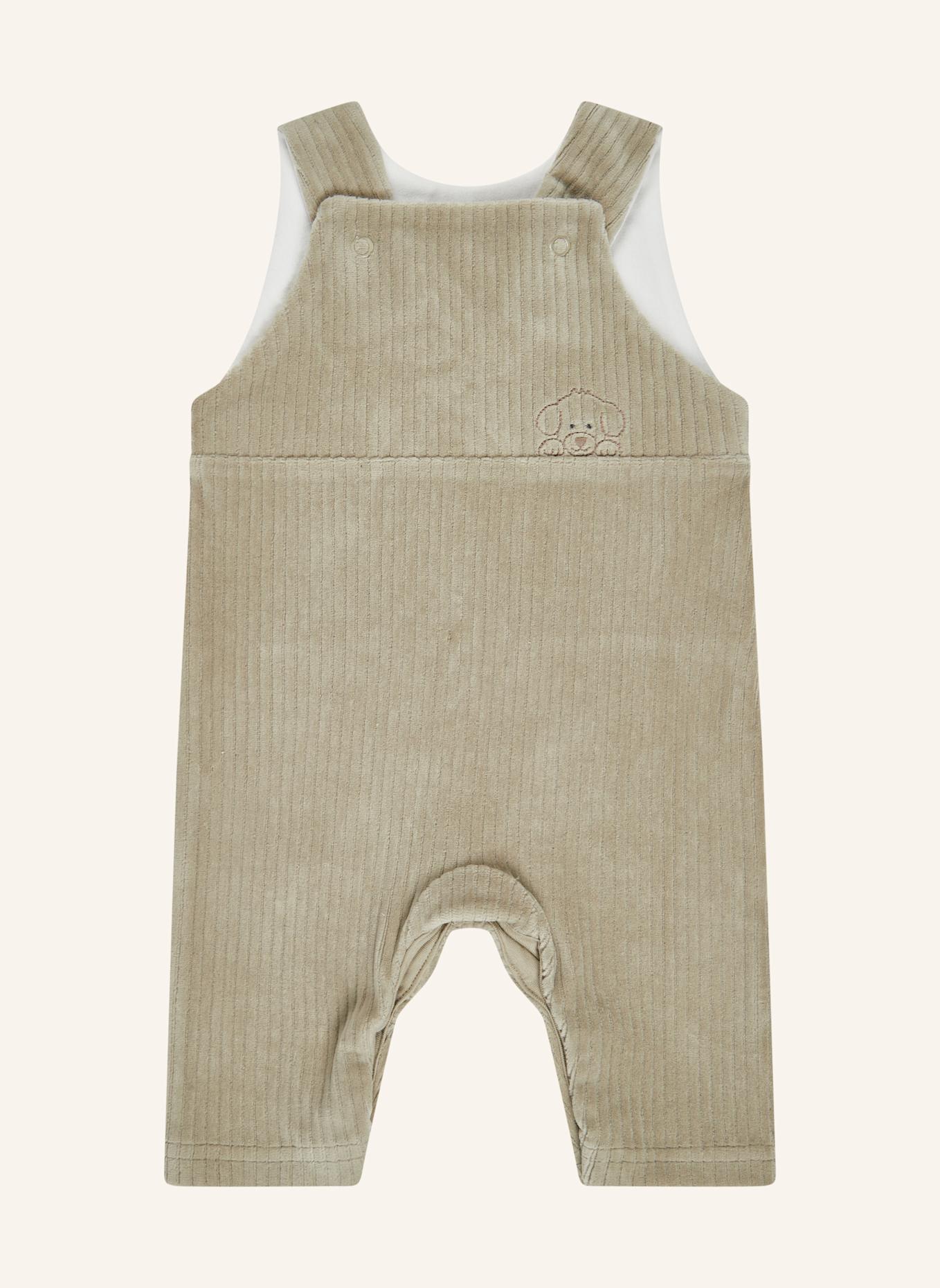 Sterntaler Bekleidungs-Set Langarmshirt und Latzhose: GRAU