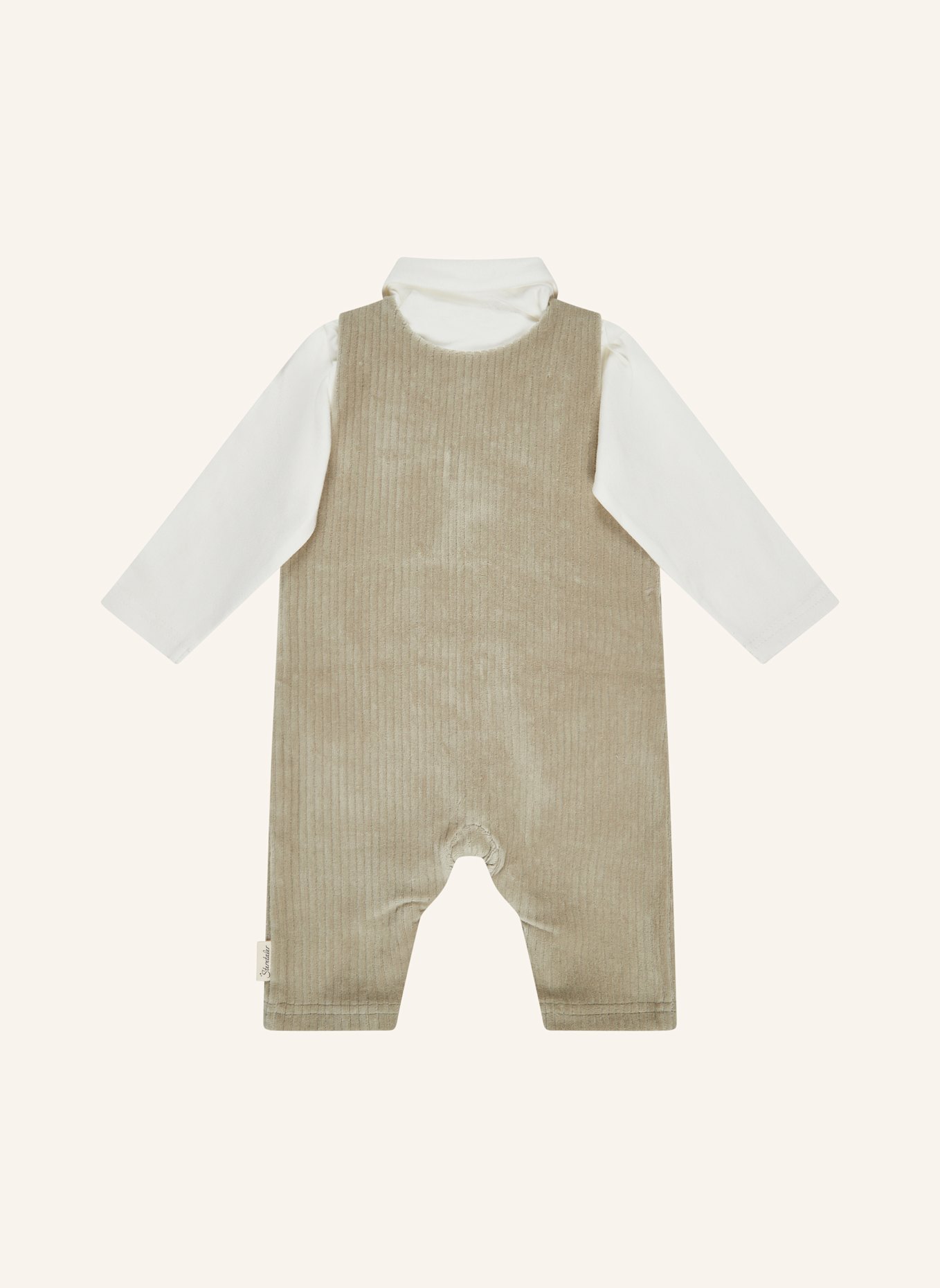 Sterntaler Bekleidungs-Set Langarmshirt und Latzhose: GRAU