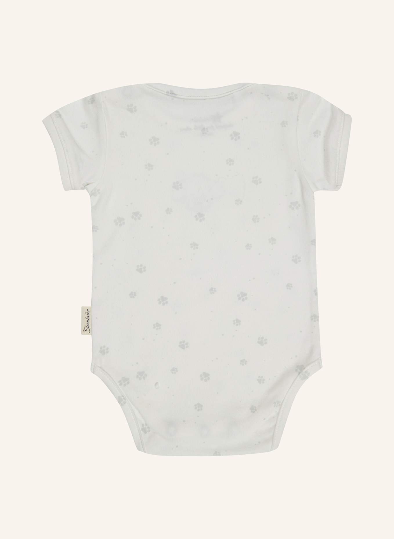 Sterntaler Kurzarm-Body Lucky: BEIGE