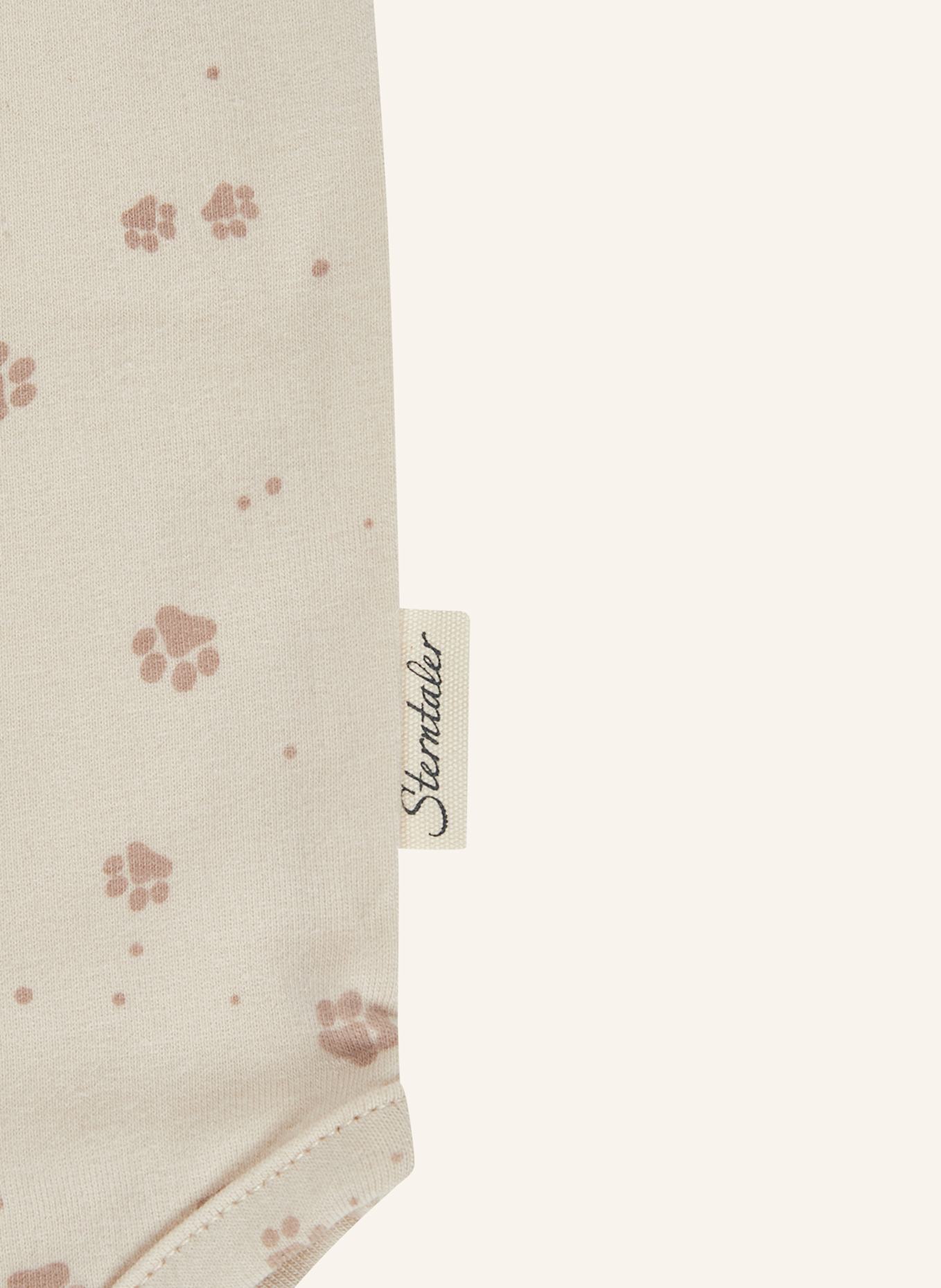 Sterntaler Kurzarm-Body Lucky: ECRU