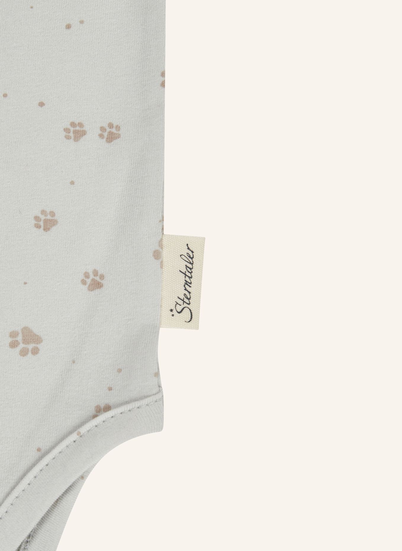 Sterntaler Kurzarm-Body Lucky: SILBER