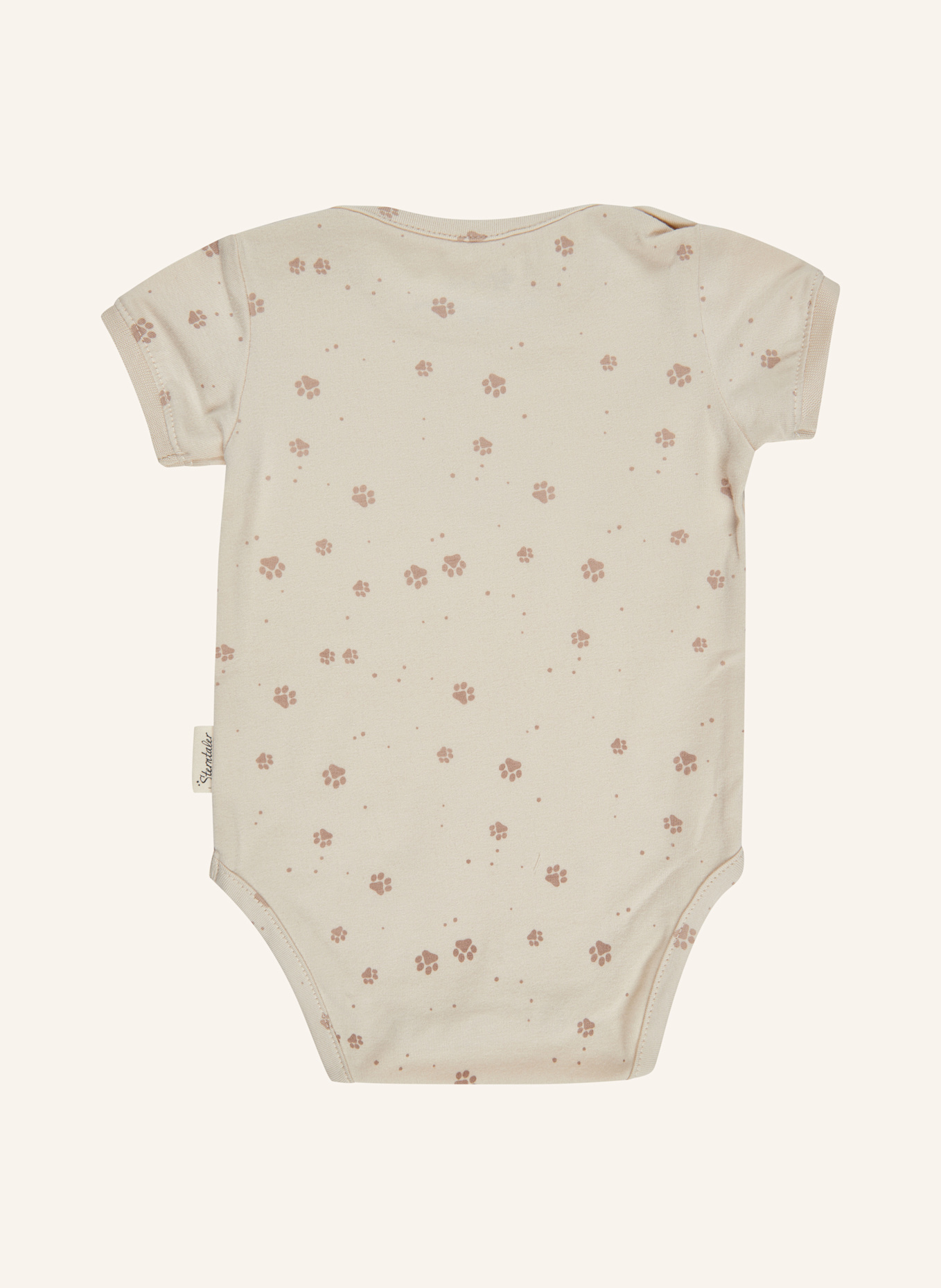 Sterntaler Kurzarm-Body Lucky: ECRU