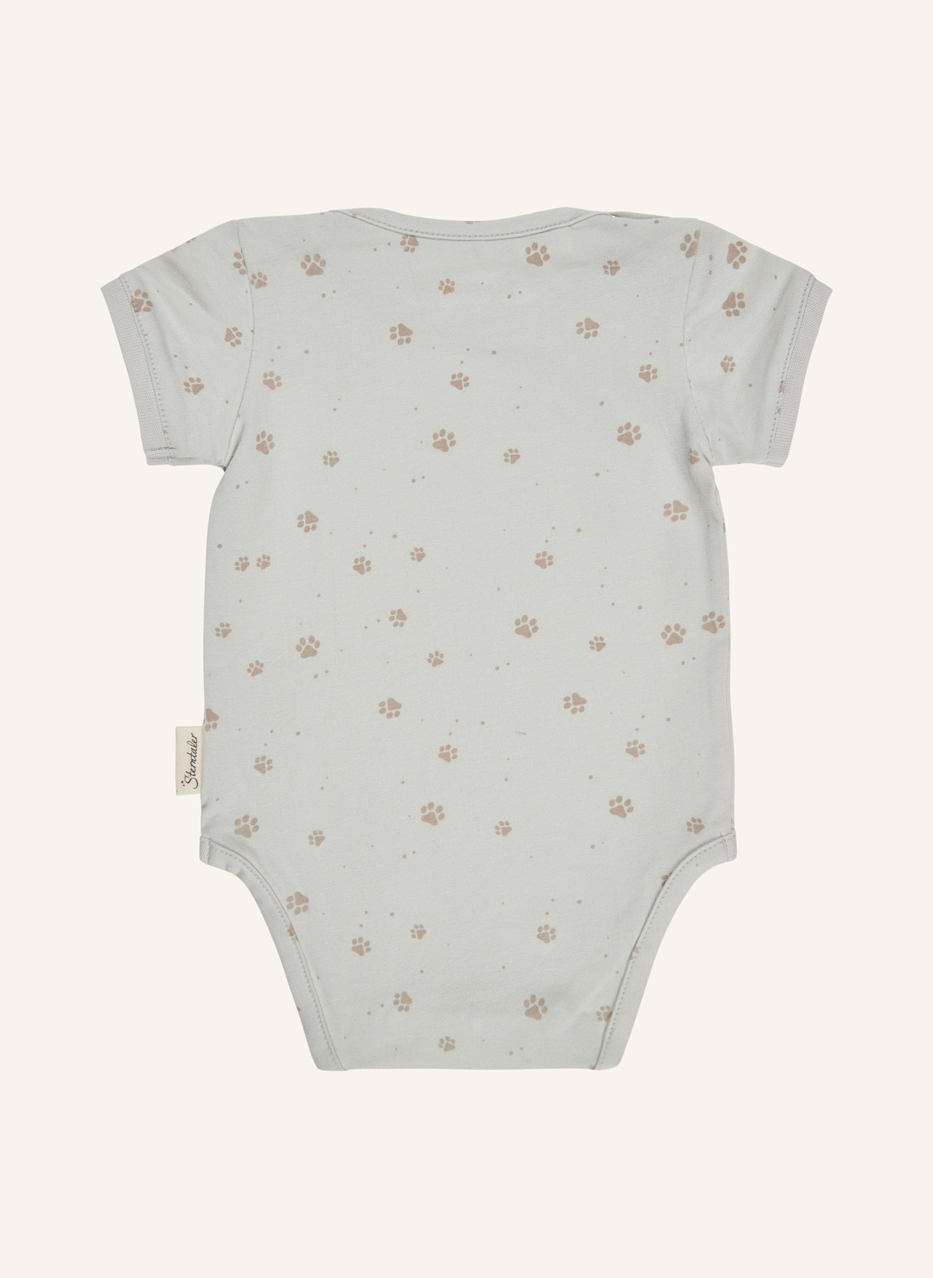 Sterntaler Kurzarm-Body Lucky: SILBER