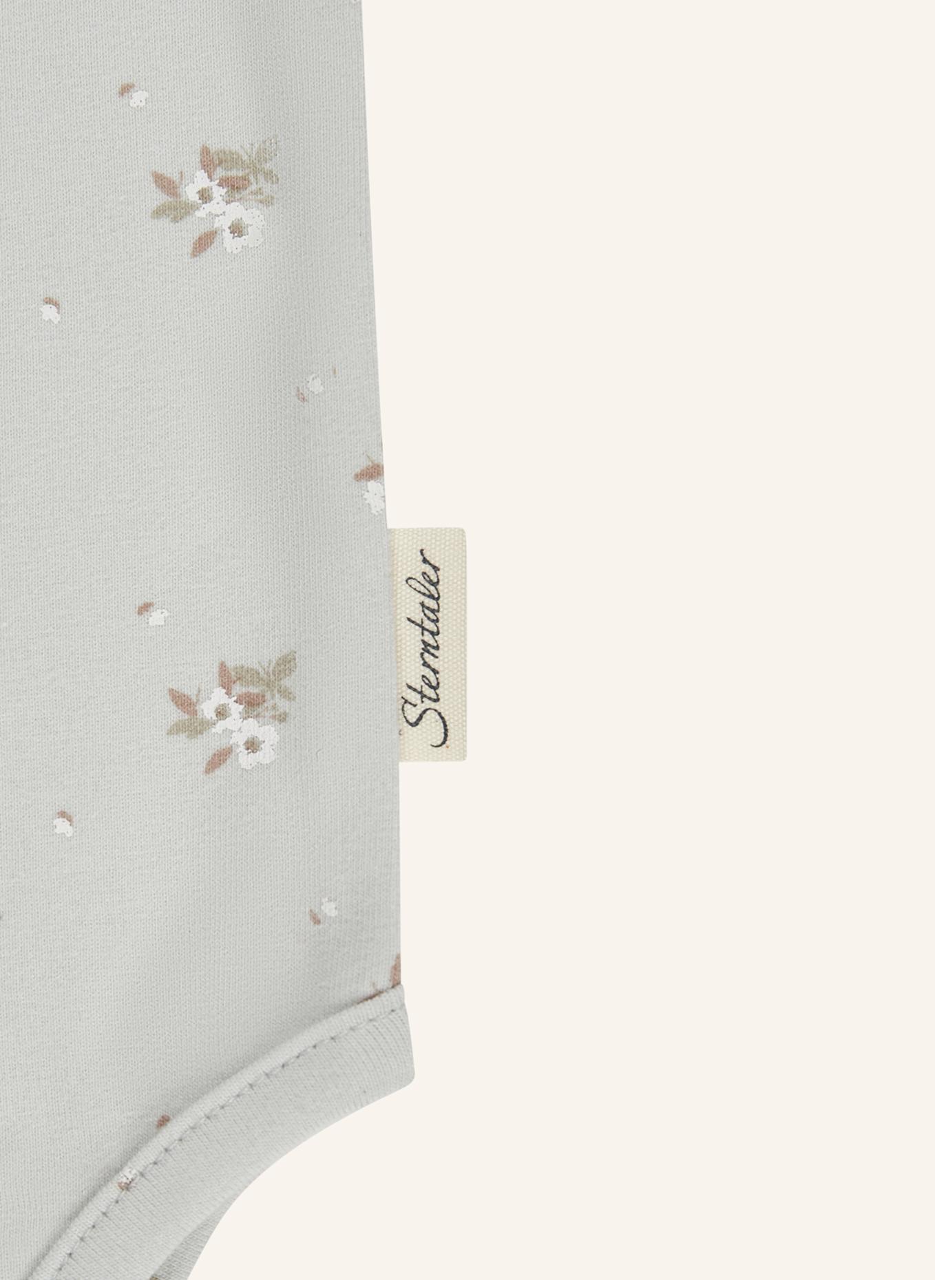 Sterntaler Kurzarm-Body: SILBER