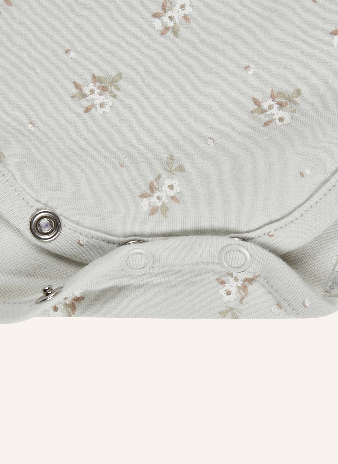 Sterntaler Kurzarm-Body: SILBER