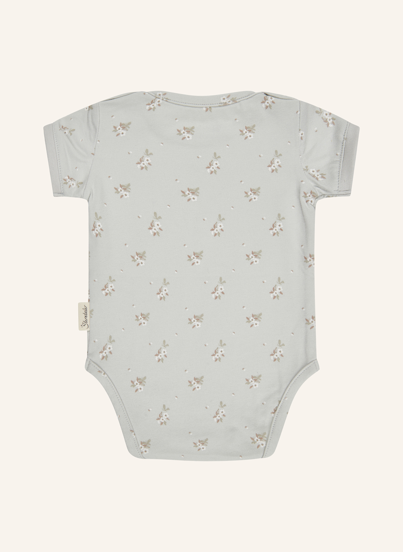 Sterntaler Kurzarm-Body: SILBER