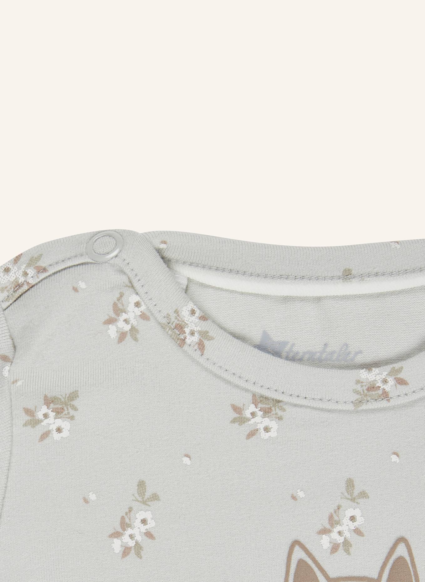 Sterntaler Kurzarm-Body: SILBER