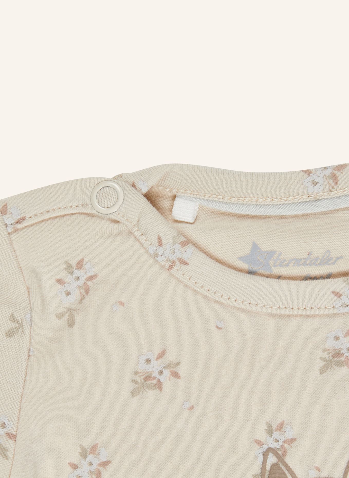 Sterntaler Kurzarm-Body: ECRU