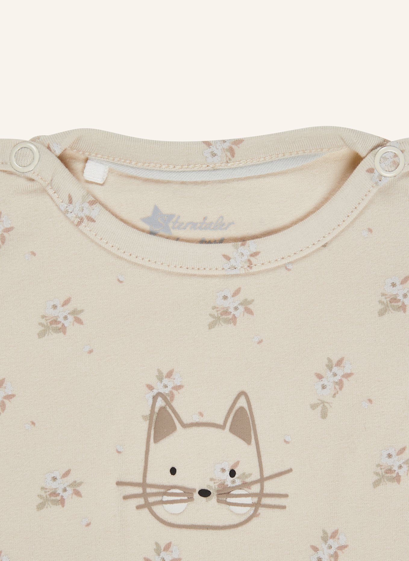 Sterntaler Kurzarm-Body: ECRU