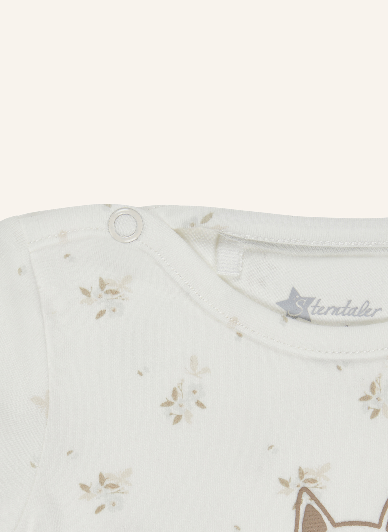 Sterntaler Kurzarm-Body: BEIGE