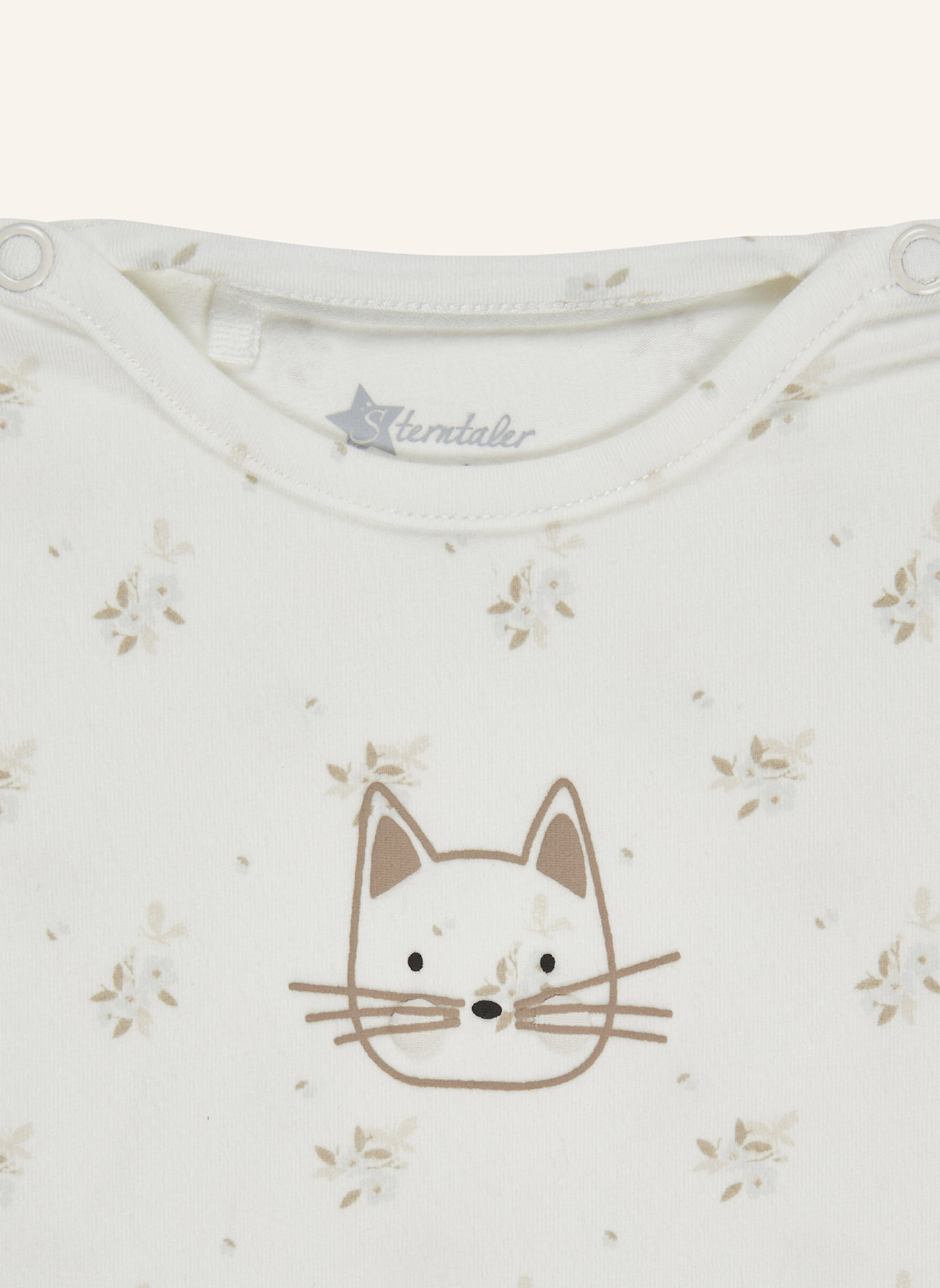 Sterntaler Kurzarm-Body: BEIGE