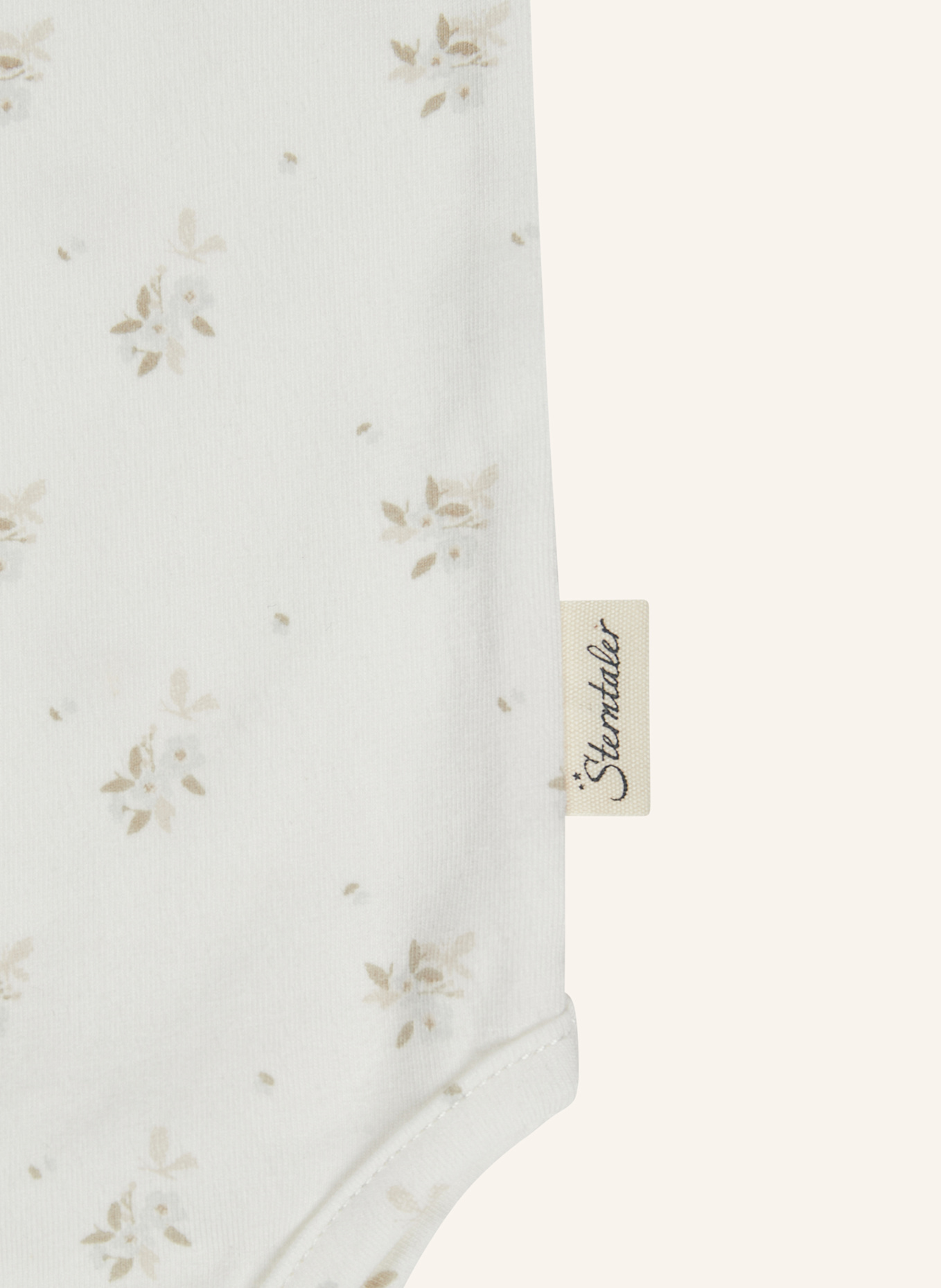 Sterntaler Kurzarm-Body: BEIGE
