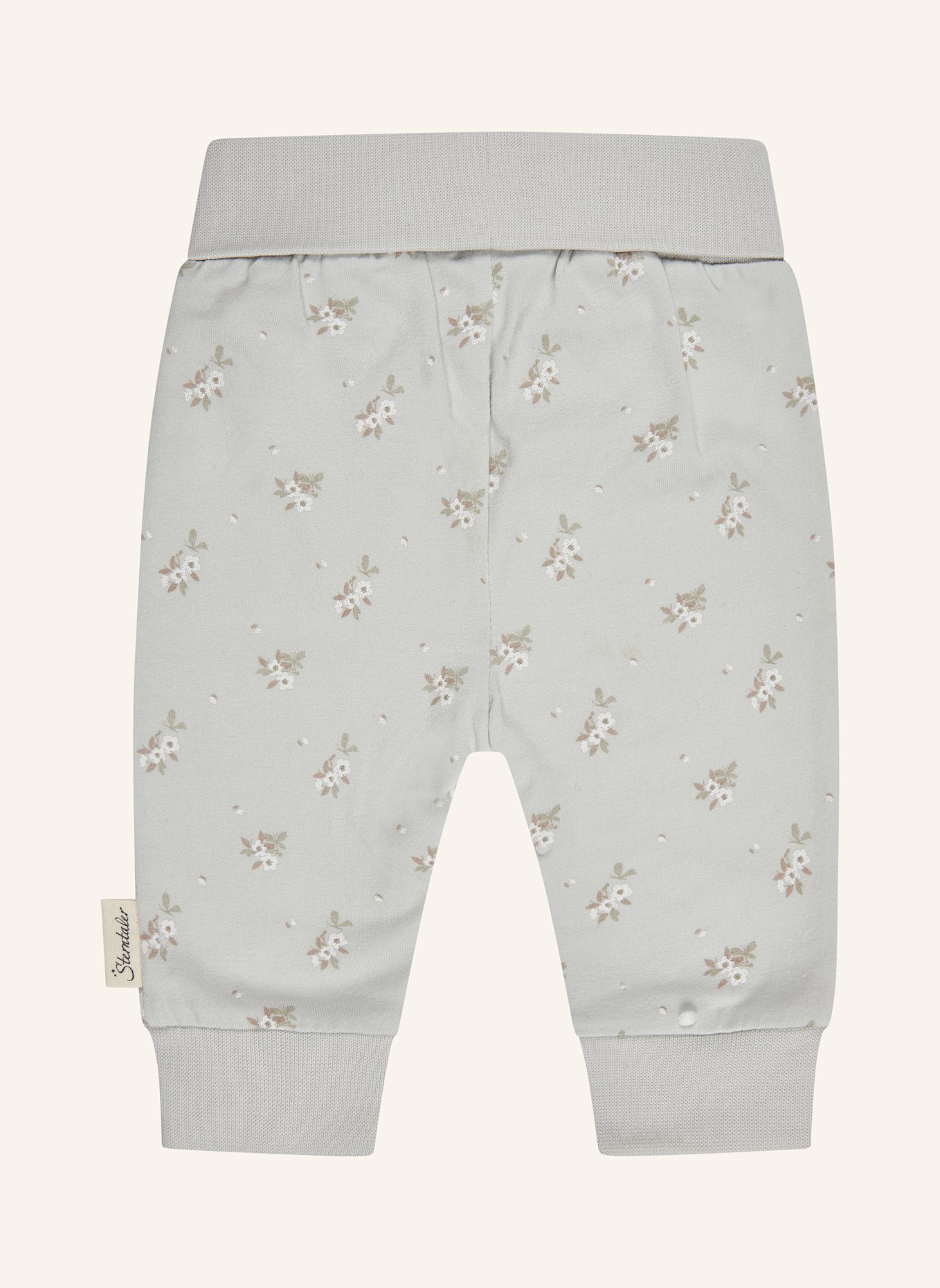 Sterntaler Hose Blumen: SILBER