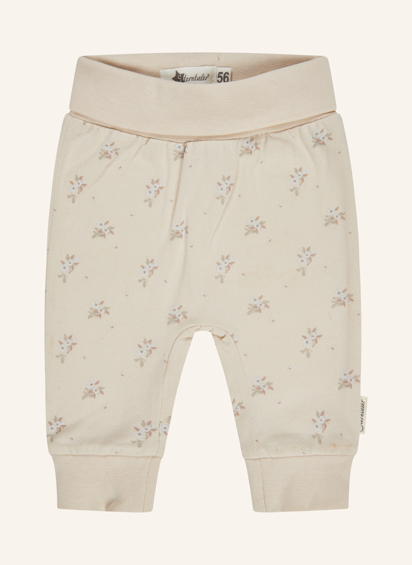 Sterntaler Hose Blumen: ECRU