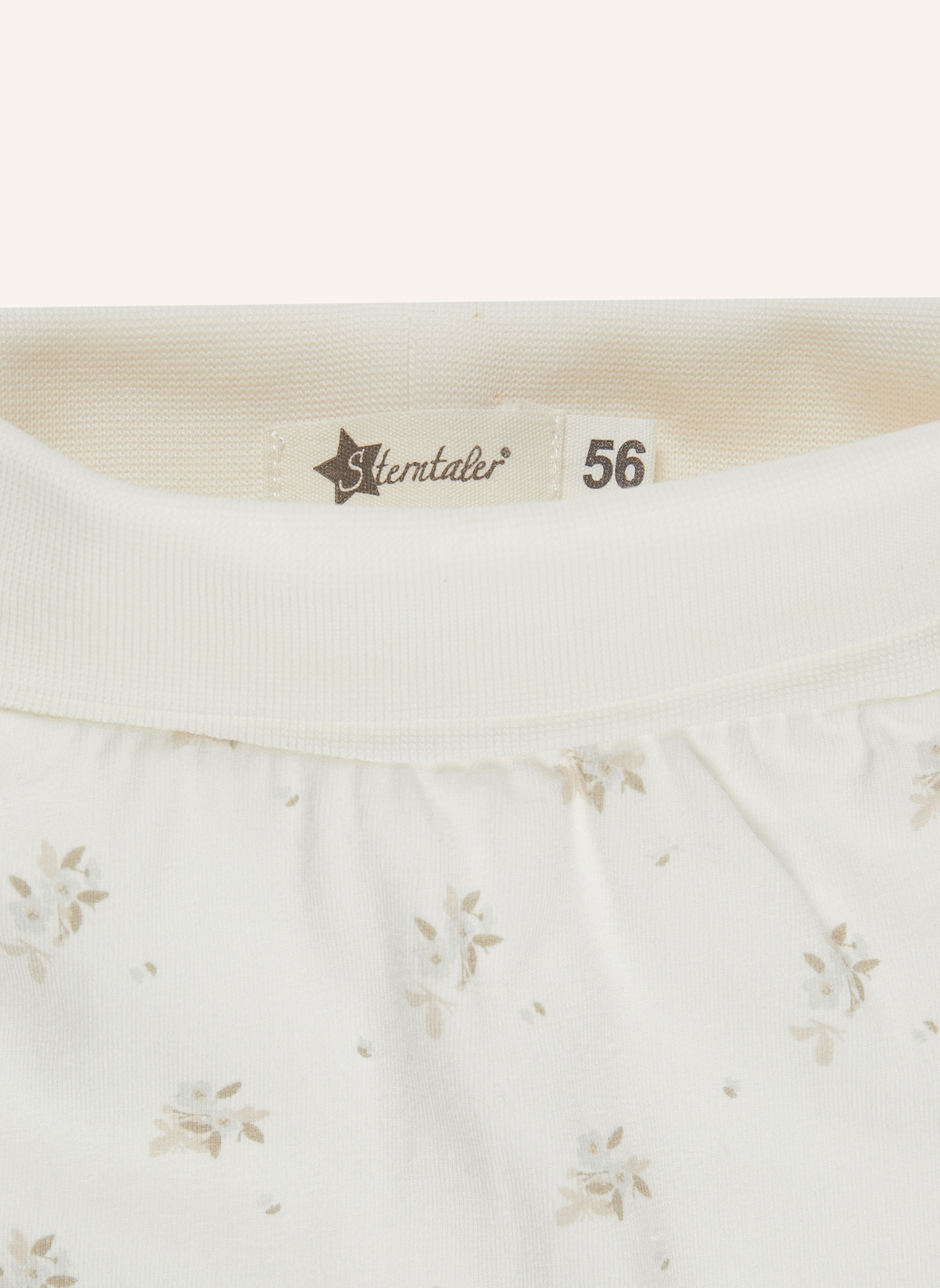 Sterntaler Hose Blumen: BEIGE