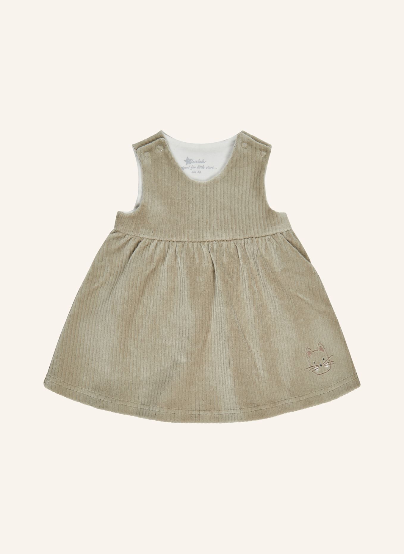 Sterntaler Kleid: GRAU