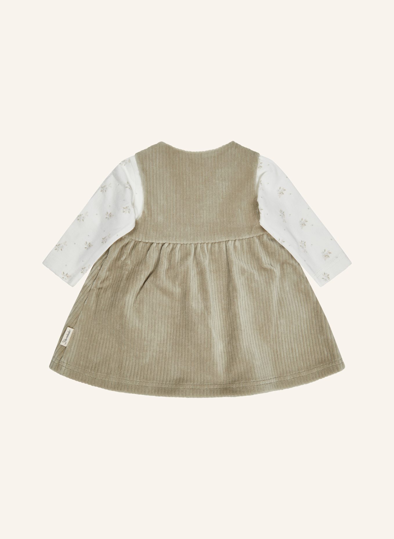 Sterntaler Kleid: GRAU