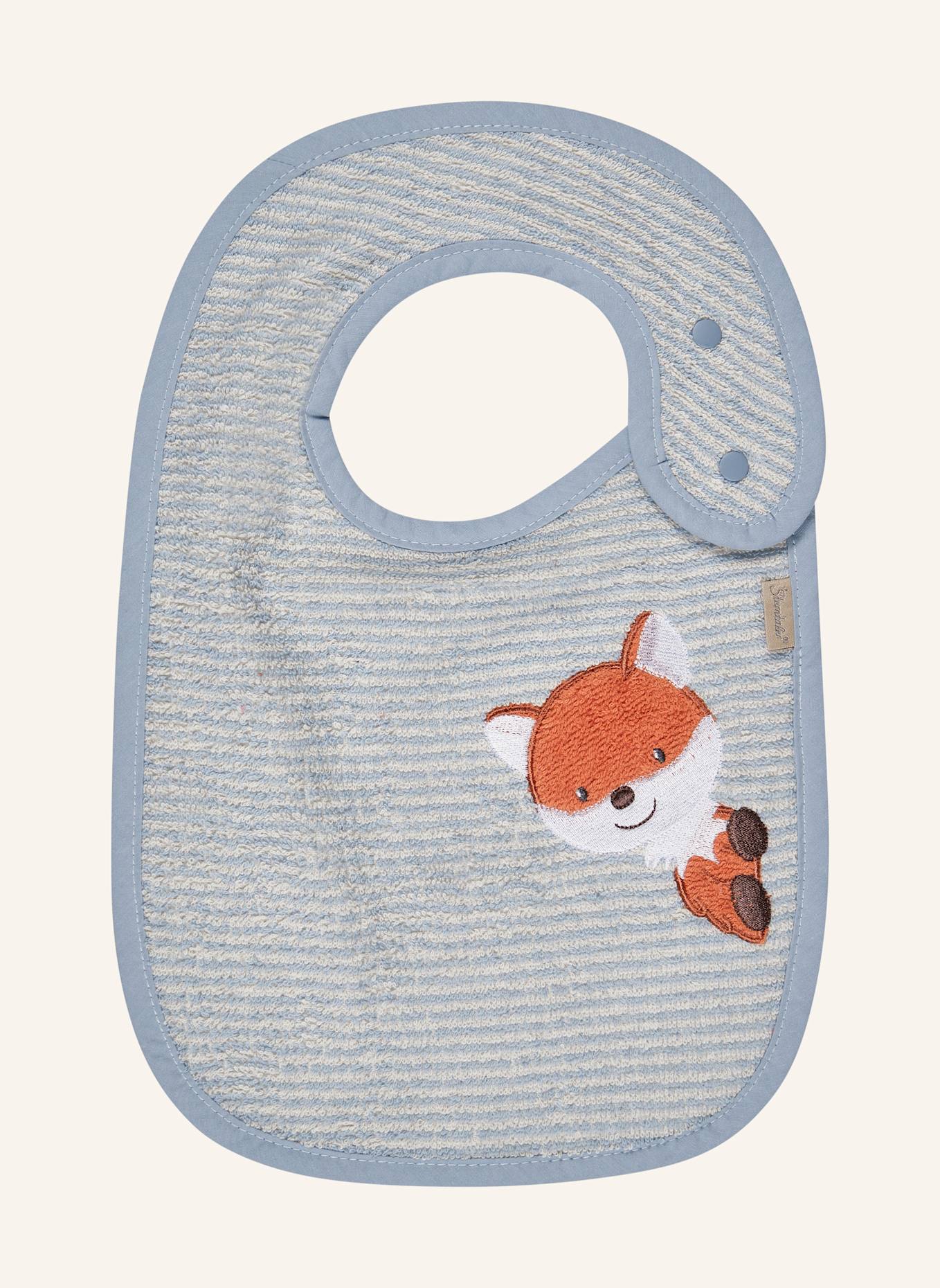 Sterntaler Lätzchen Druckknopf Filou: HELLBLAU