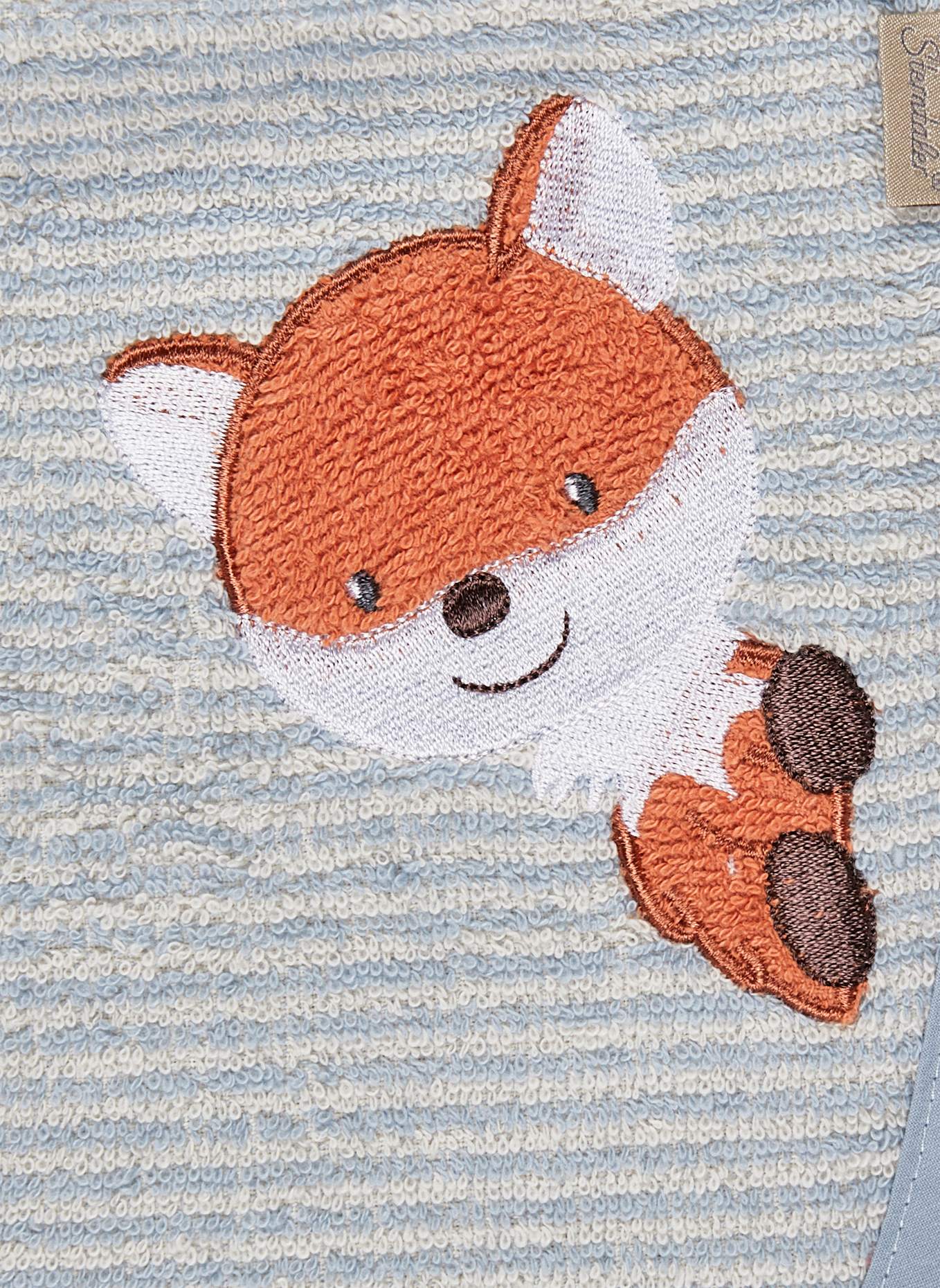 Sterntaler Lätzchen Druckknopf Filou: HELLBLAU