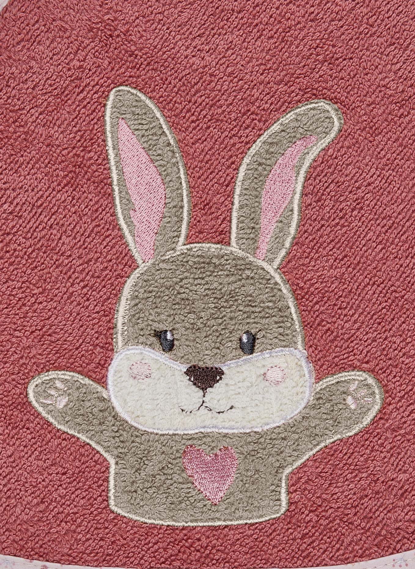 Sterntaler Kapuzenbadetuch 80x80 cm Hanni: ROSA