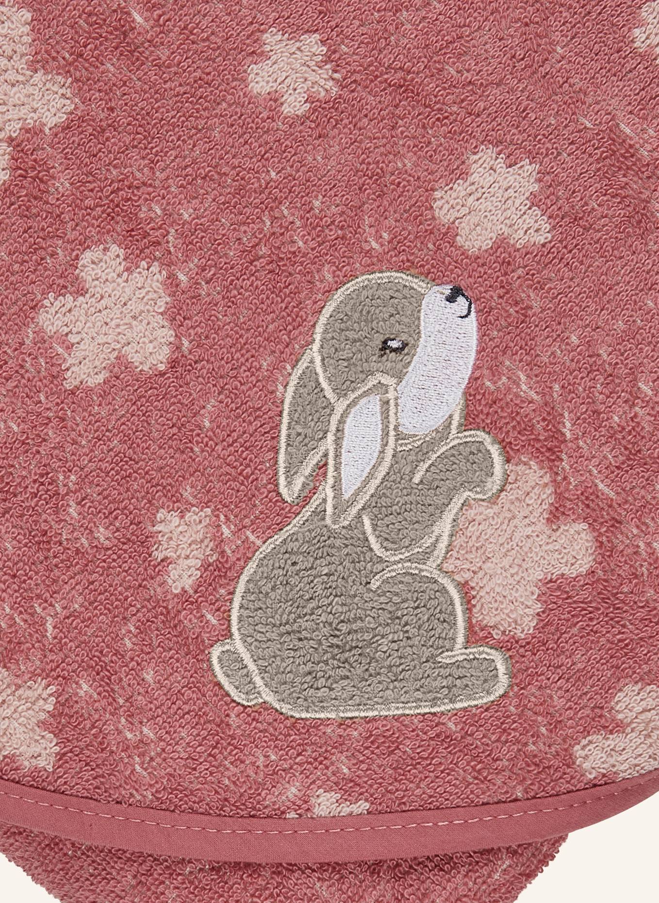 Sterntaler Kapuzenbadetuch 100x100 cm Hanni: ROSA