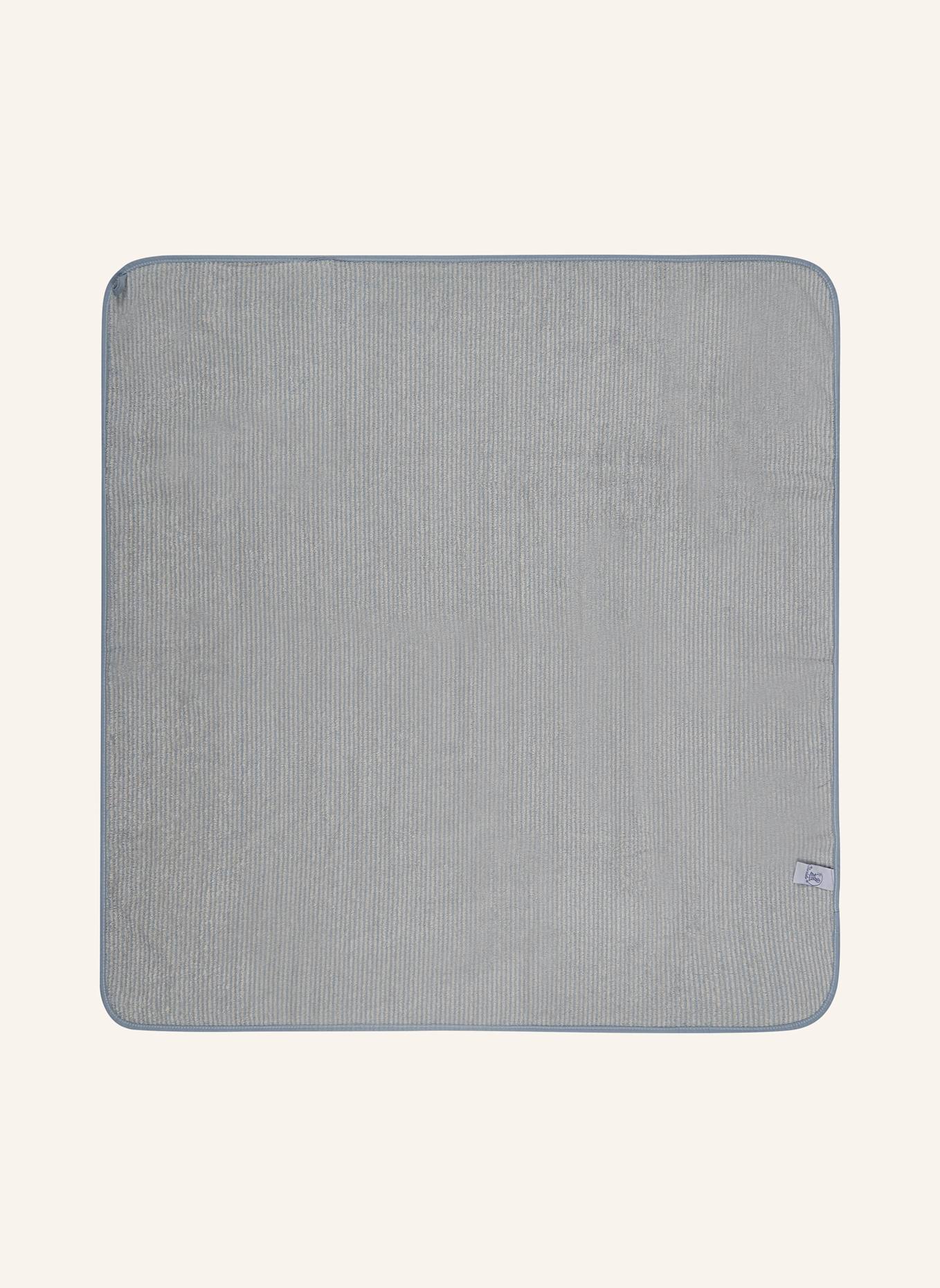 Sterntaler Kapuzenbadetuch 100x100 cm Filou: HELLBLAU