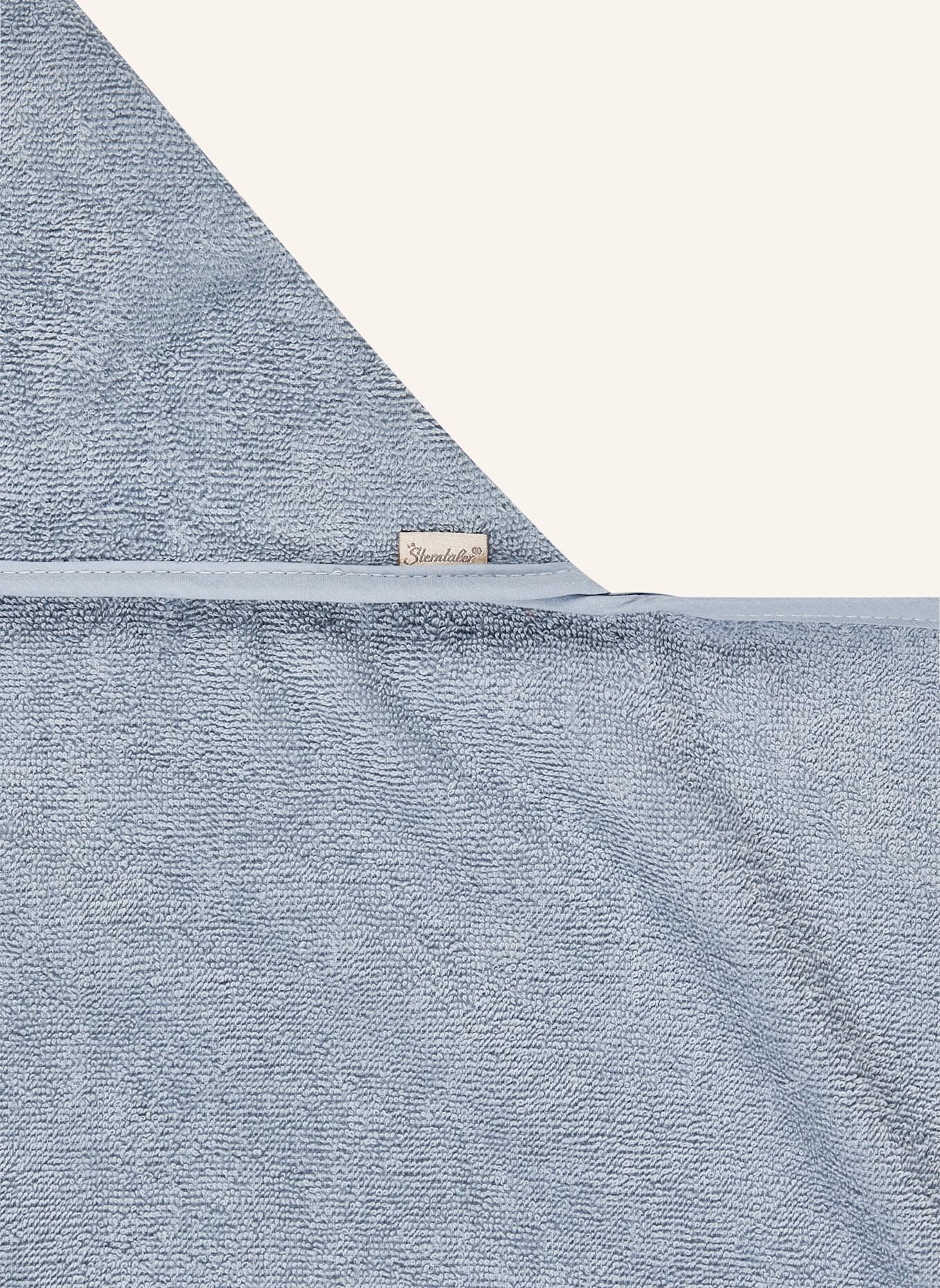 Sterntaler Kapuzenbadetuch 100x70 cm Filou: HELLBLAU