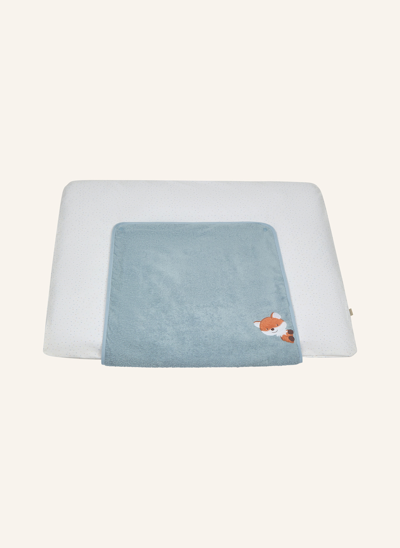 Sterntaler Wickelauflagenbezug Filou: HELLBLAU