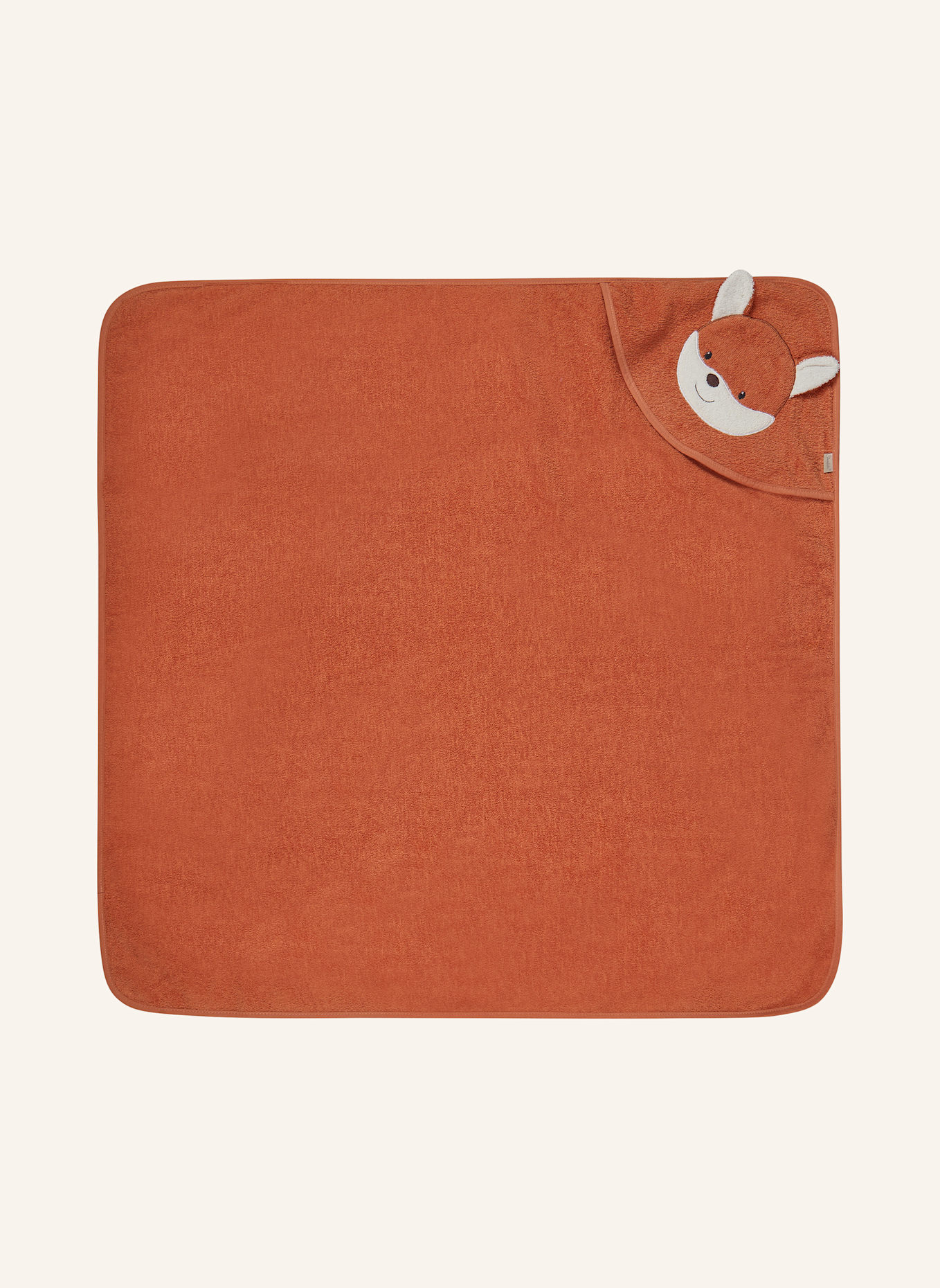 Sterntaler Motiv-Kapuzenbadetuch Filou: ROT