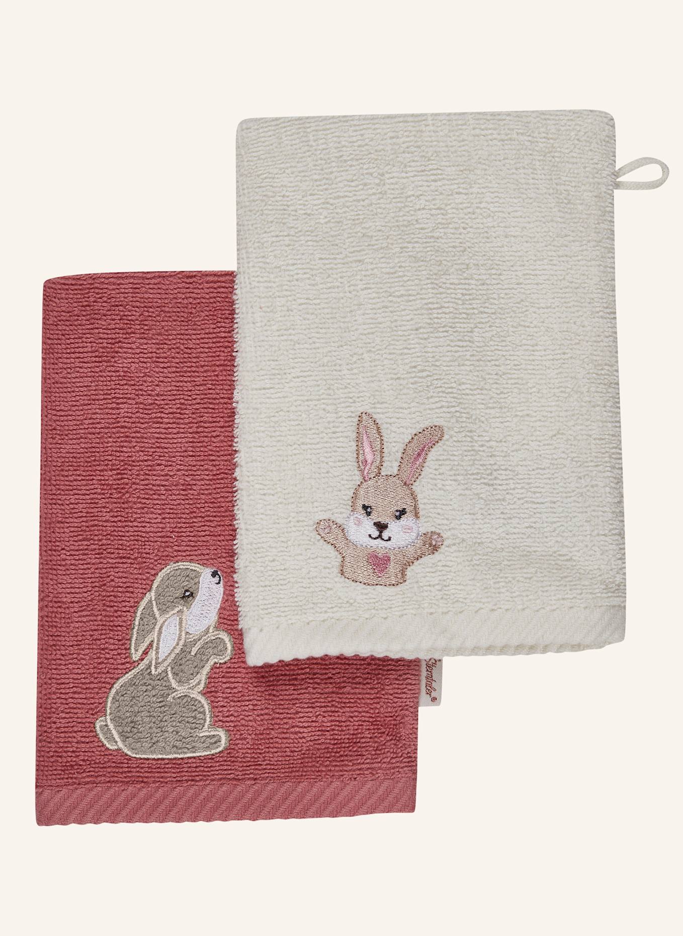 Sterntaler Waschhandschuhe 2er-Pack Hanni: ROSA