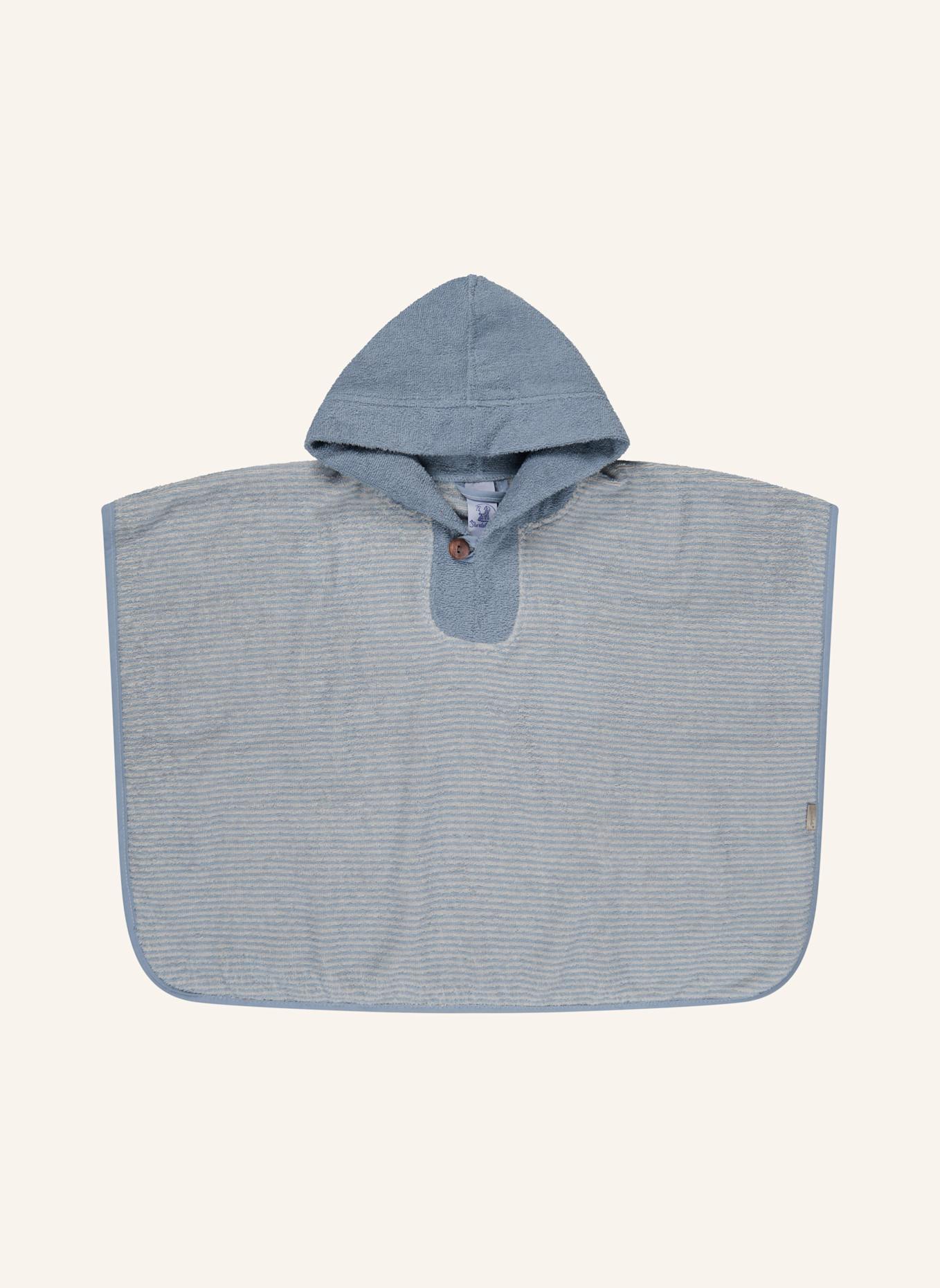 Sterntaler Badeponcho Filou: HELLBLAU