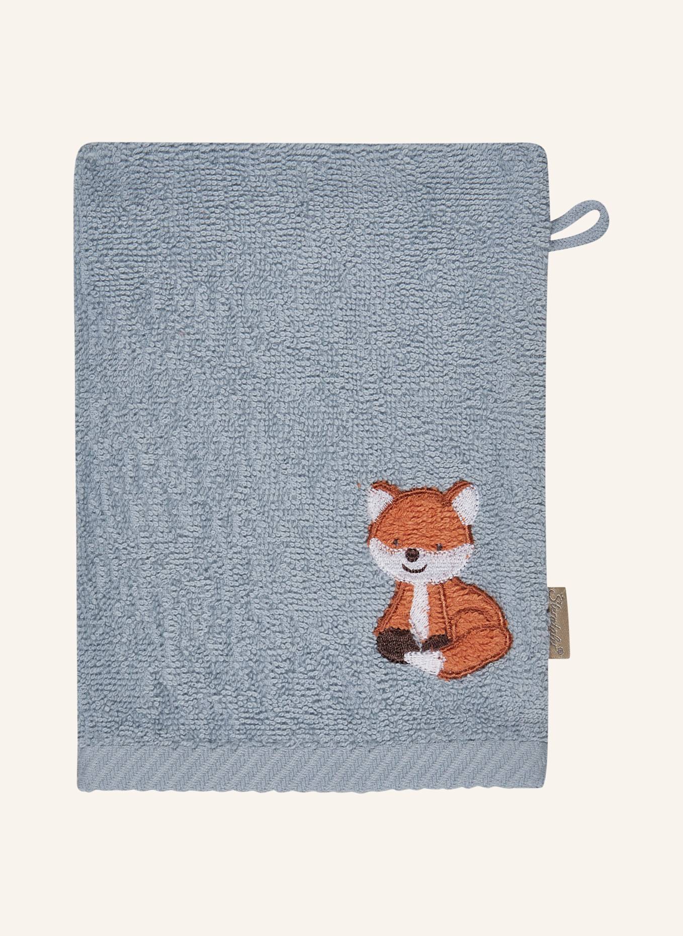 Sterntaler Waschhandschuhe 2er-Pack Filou: HELLBLAU