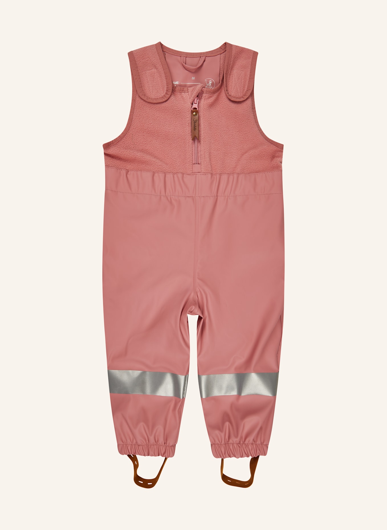 Sterntaler Regenhose gefüttert uni: ROSA