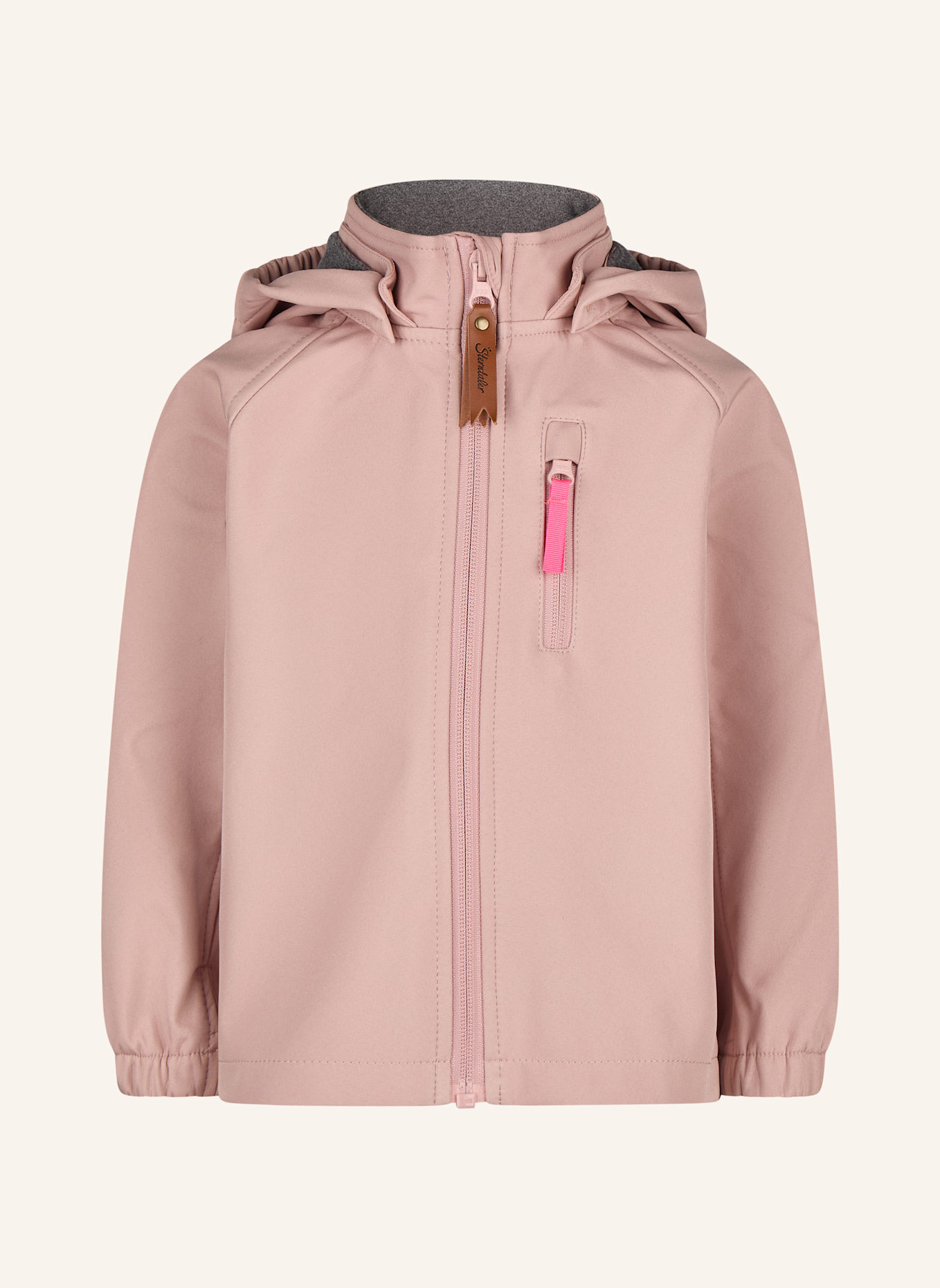 Sterntaler Softshelljacke mit Kapuze: ROSA