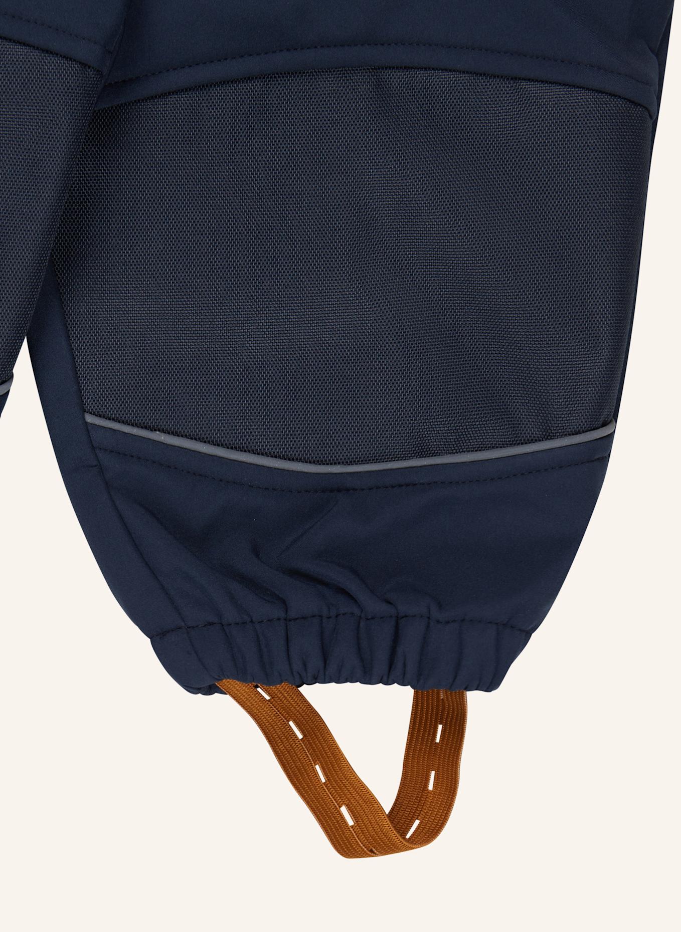 Sterntaler Overall Softshell: BLAU