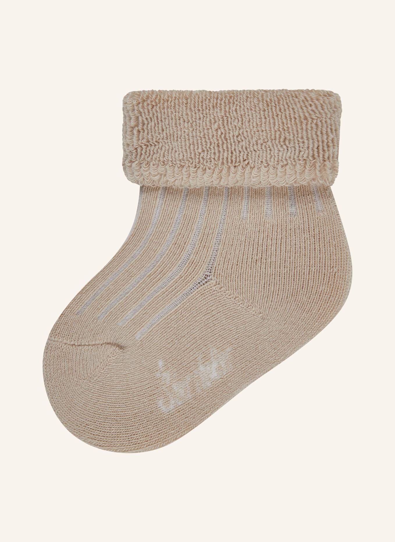 Sterntaler Multipack Baby Socken mit Umschlag und Innenfrottee: WEISS