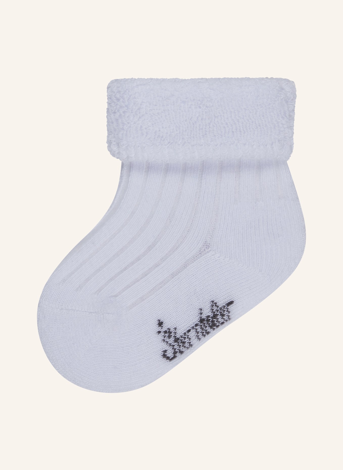 Sterntaler Multipack Baby Socken mit Umschlag und Innenfrottee: WEISS