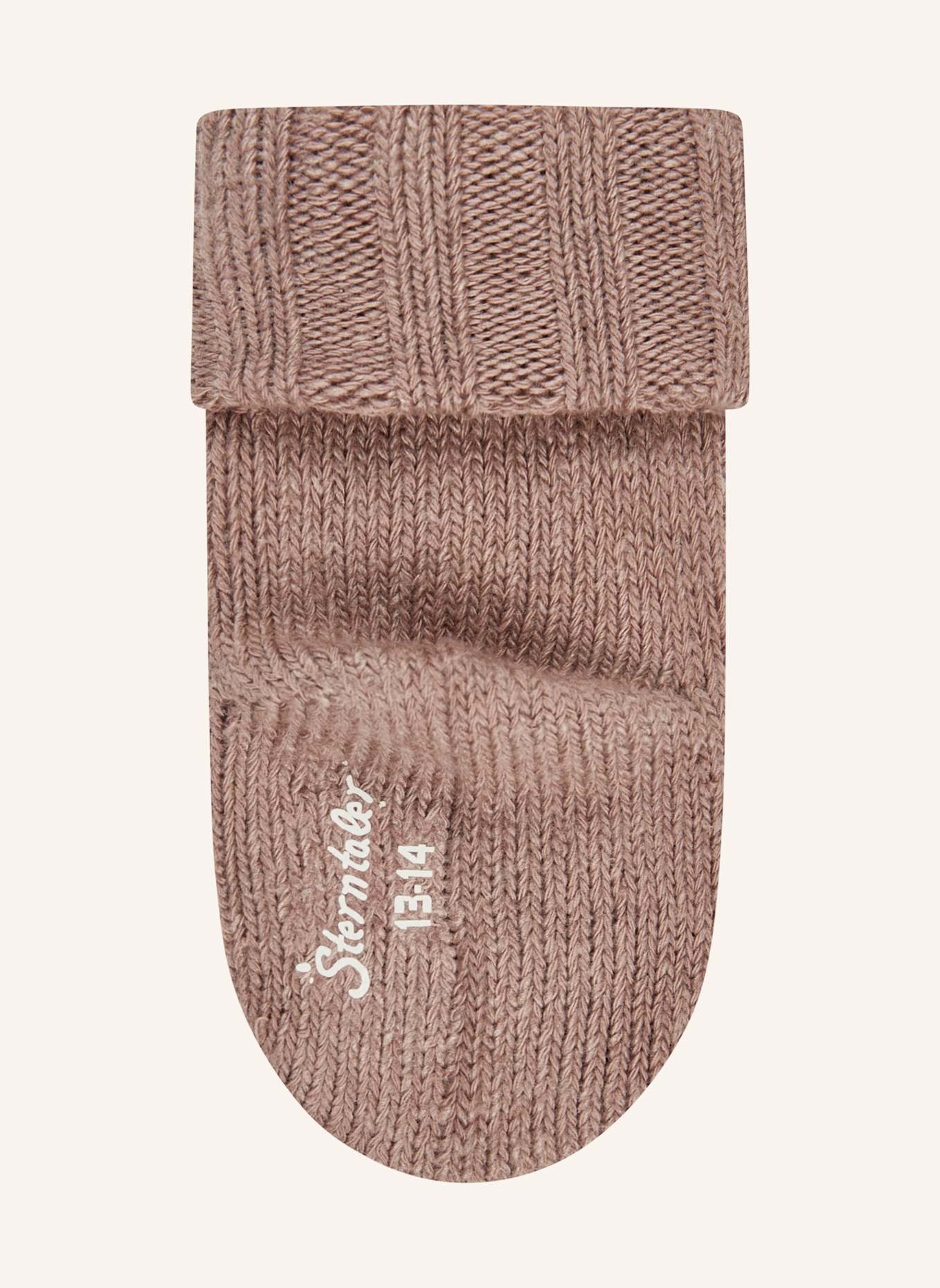 Sterntaler Multipack Baby Socken mit Umschlag, aus Wolle: WEISS