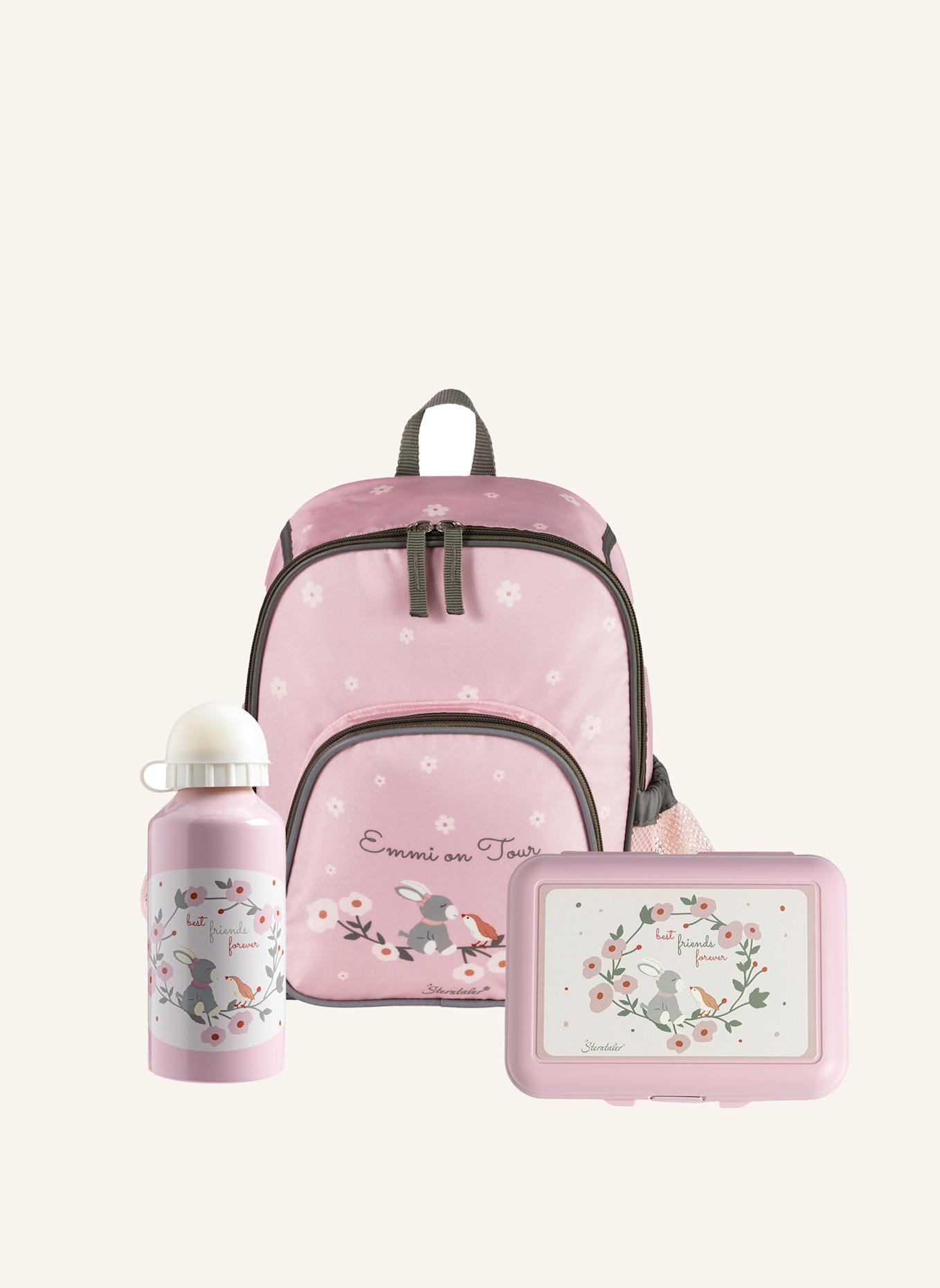 Sterntaler Kindergarten Set ESEL Emmi Girl: HELLROSA