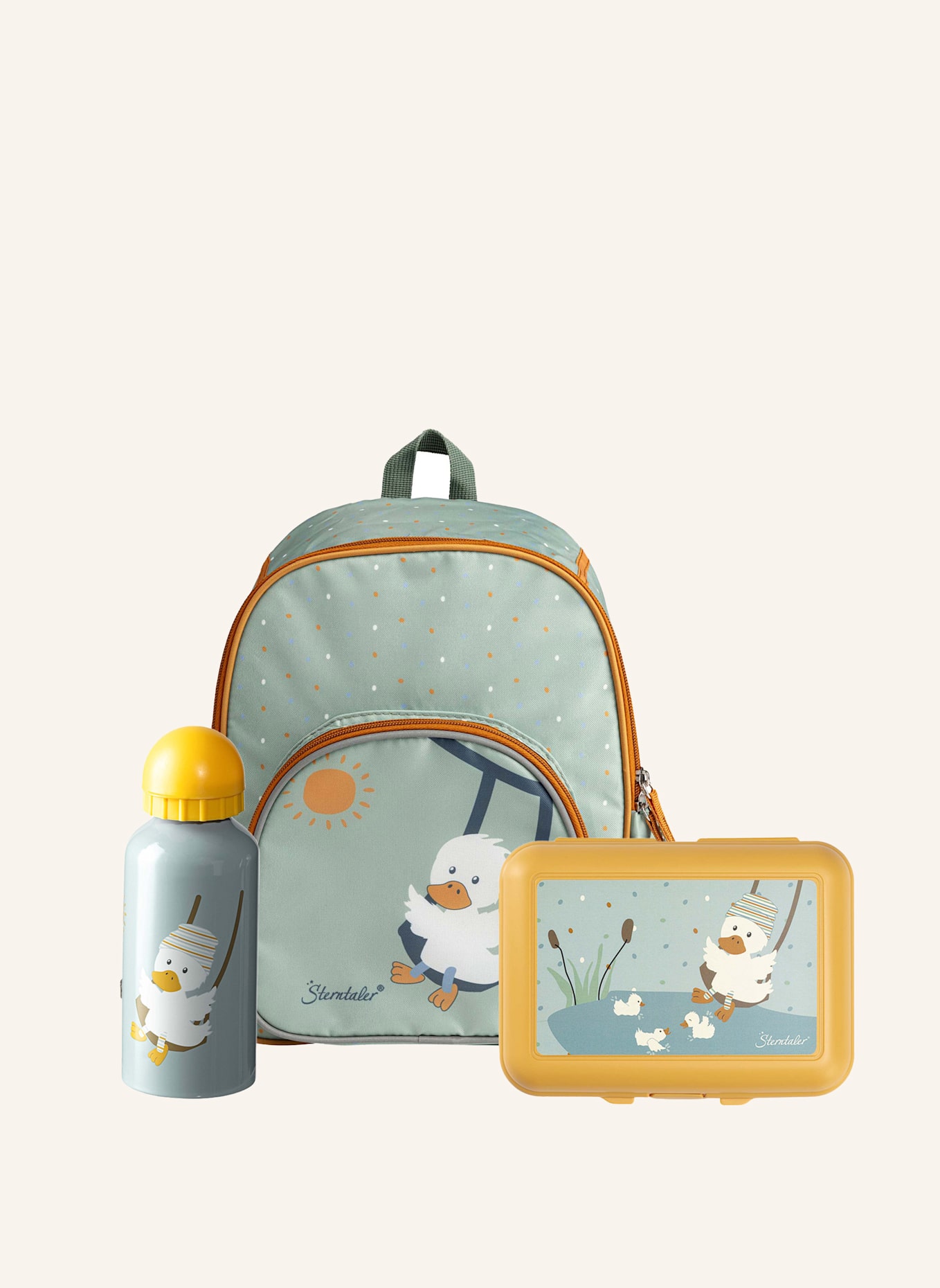 Sterntaler Kindergarten Set ENTE Edda: GRÜN