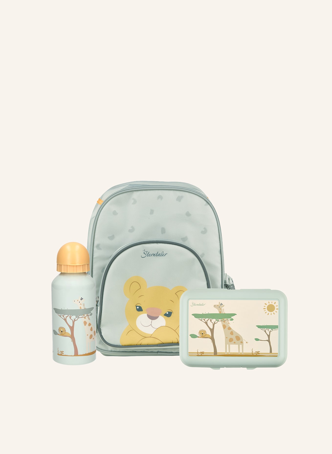 Sterntaler Kindergarten Set LÖWO Leo: GRAU